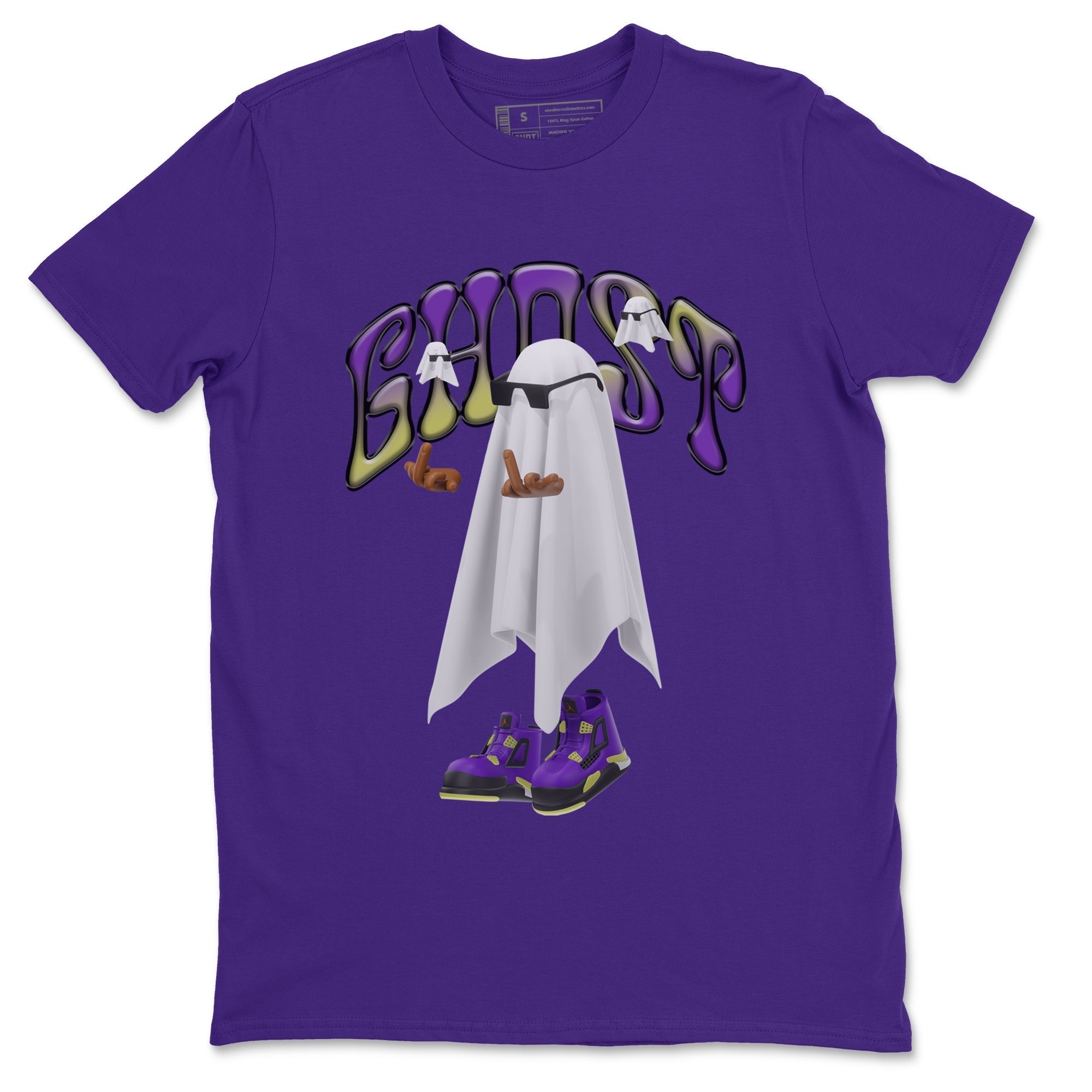 Ghost Gang snkmatch Tee - Air Jordan 4 Canyon Purple