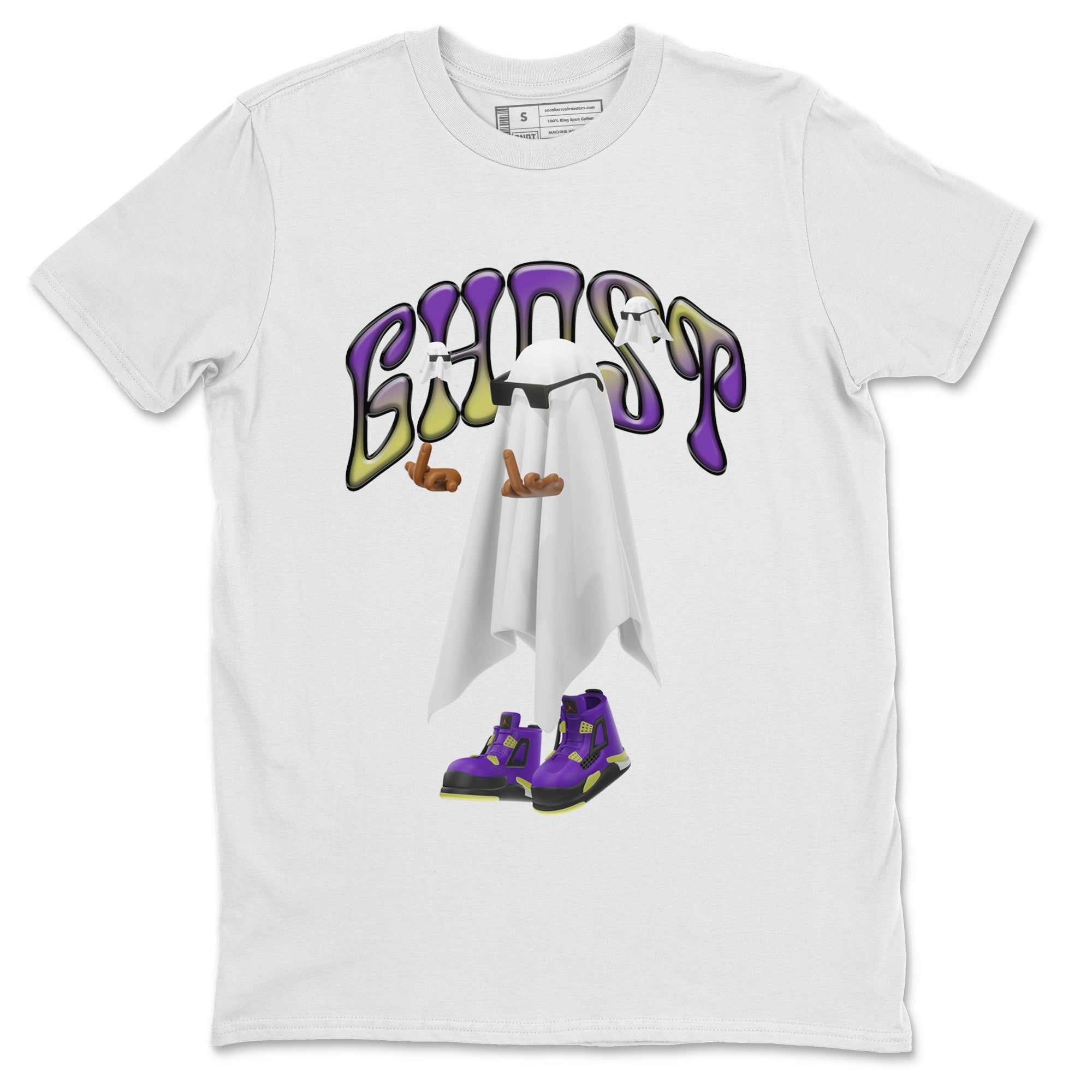 Ghost Gang snkmatch Tee - Air Jordan 4 Canyon Purple