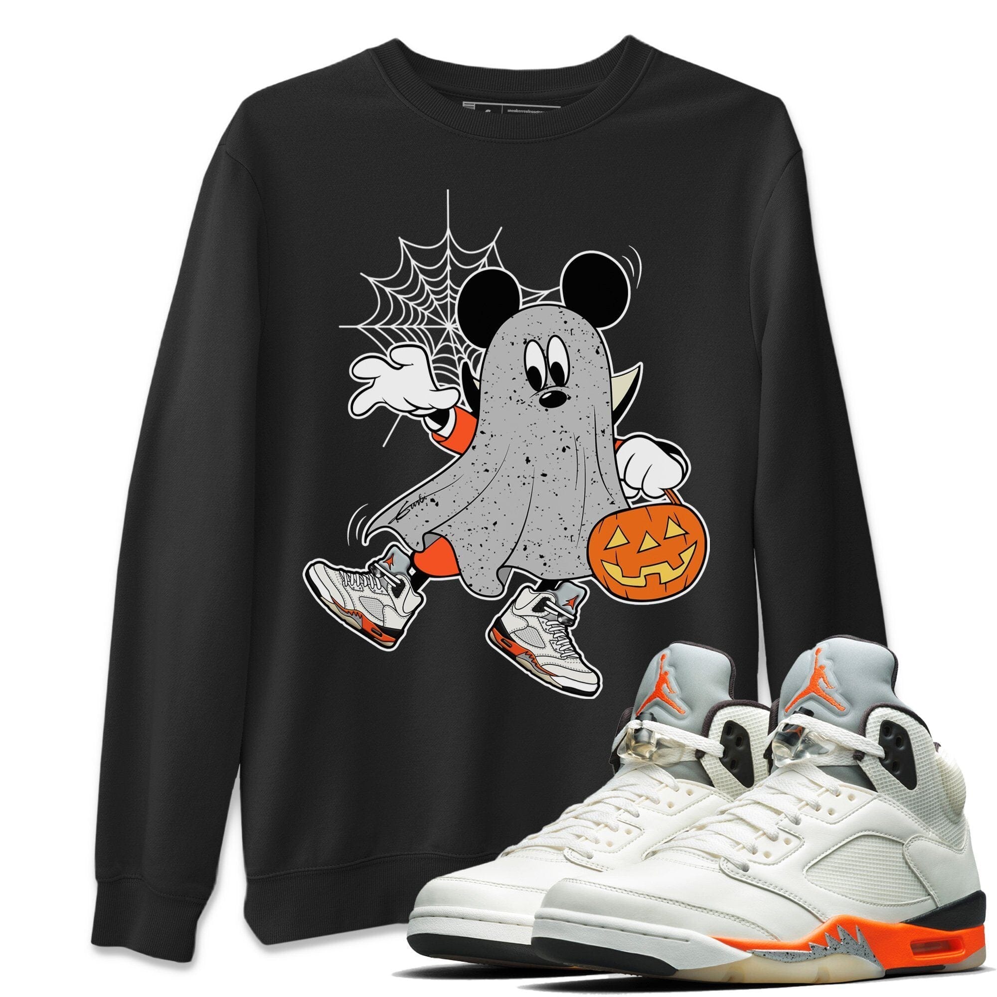 Ghost Mouse Unisex Tops - Air Jordan 5 Shattered Backboard