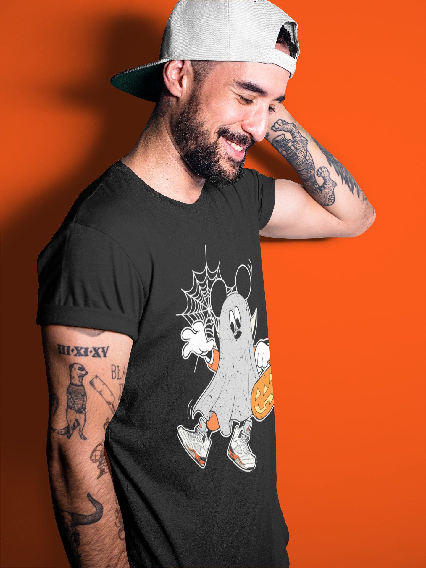 Ghost Mouse Unisex Tops - Air Jordan 5 Shattered Backboard