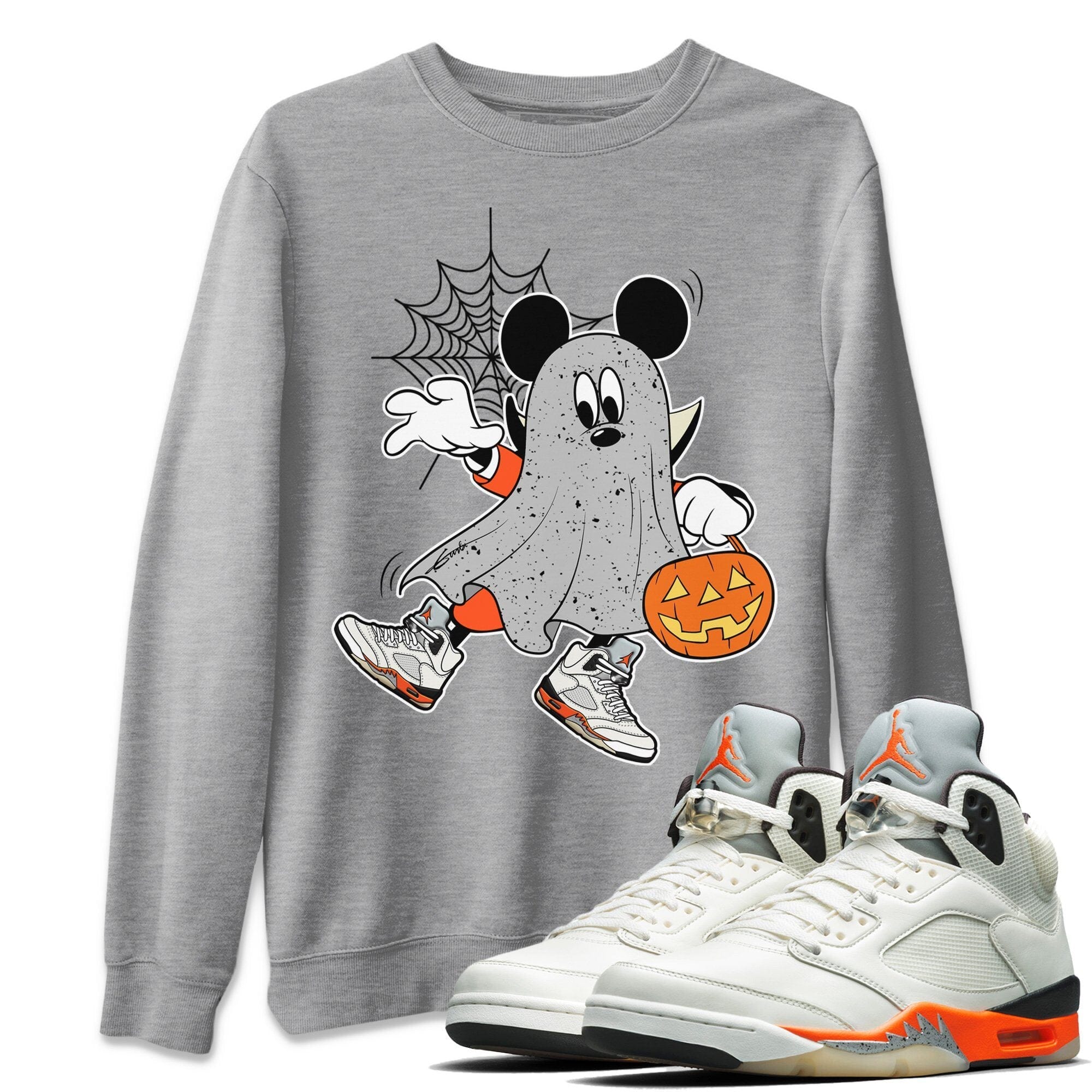 Ghost Mouse Unisex Tops - Air Jordan 5 Shattered Backboard