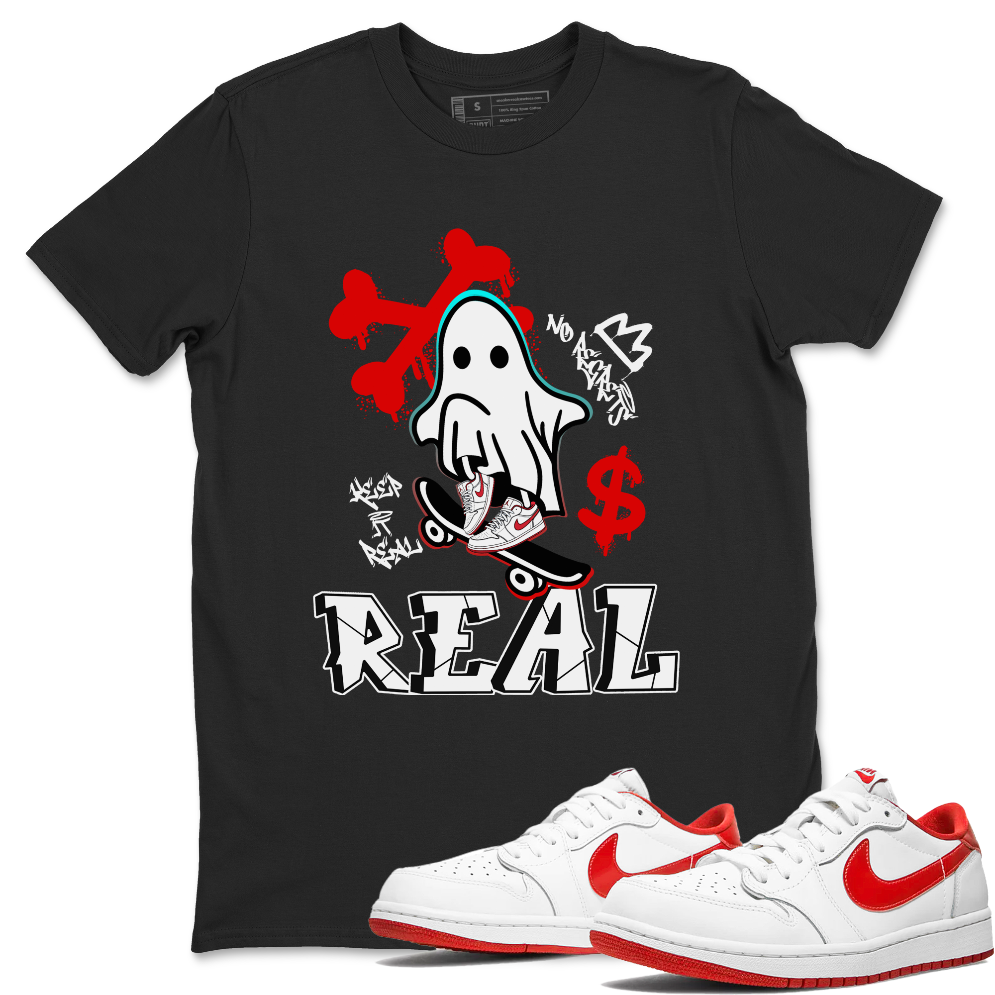 Ghost Skater snkmatch Tee - Air Jordan 1 University Red