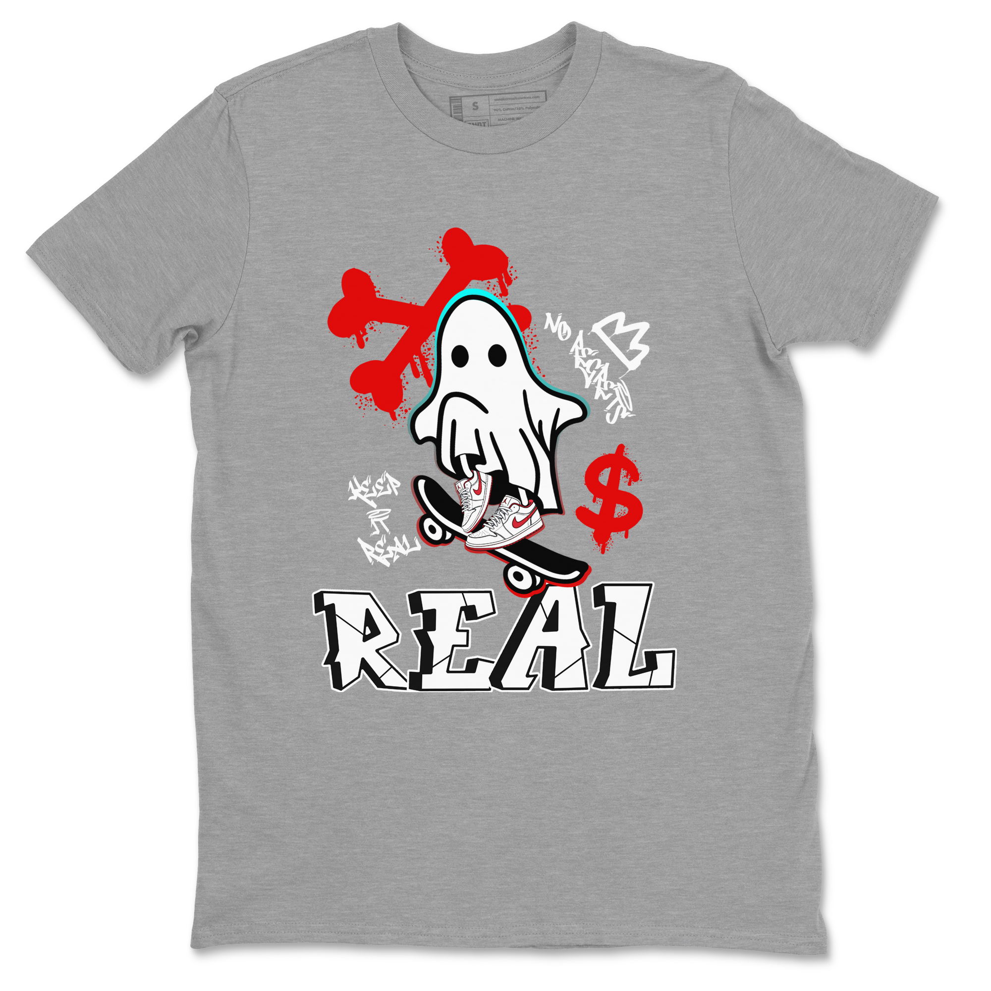 Ghost Skater snkmatch Tee - Air Jordan 1 University Red
