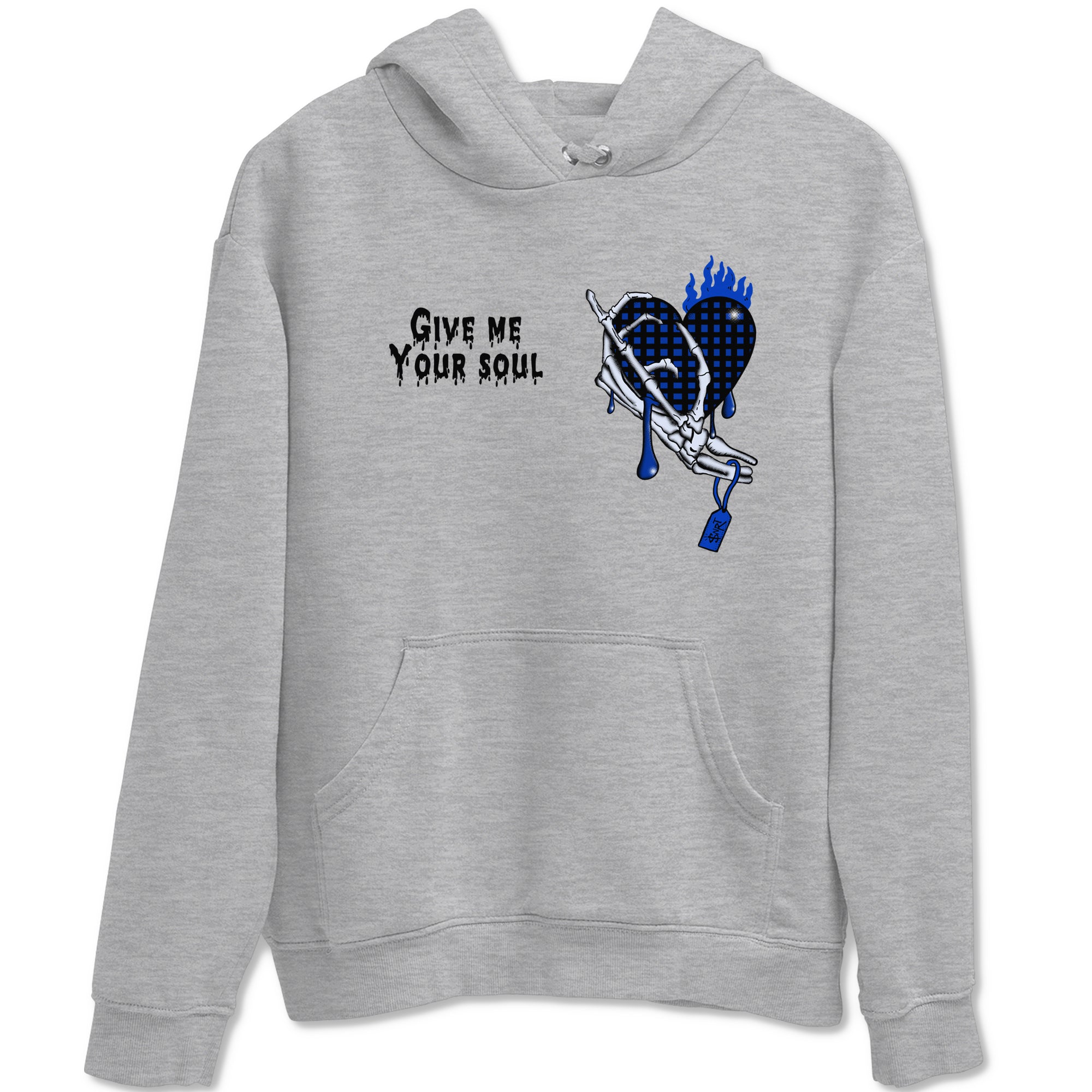 Give Me Your Soul snkmatch Tees - Air Foamposite One Royal