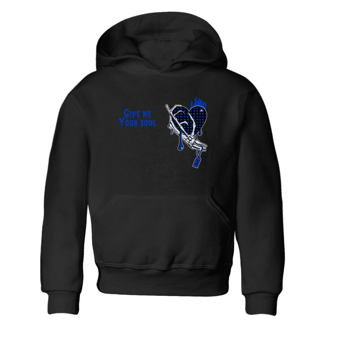 Give Me Your Soul snkmatch Tees Kids - Air Foamposite One Royal