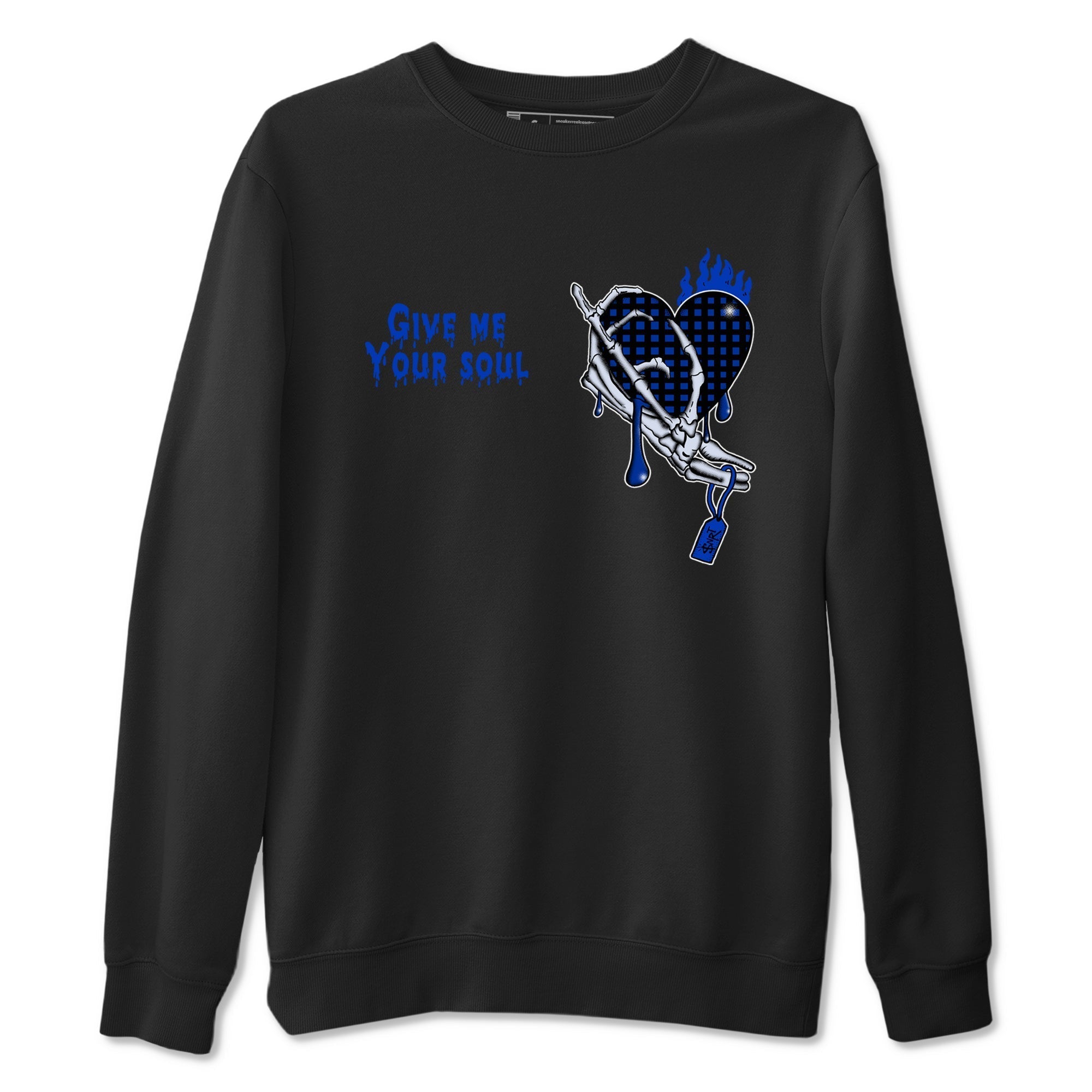 Give Me Your Soul snkmatch Tees - Air Foamposite One Royal
