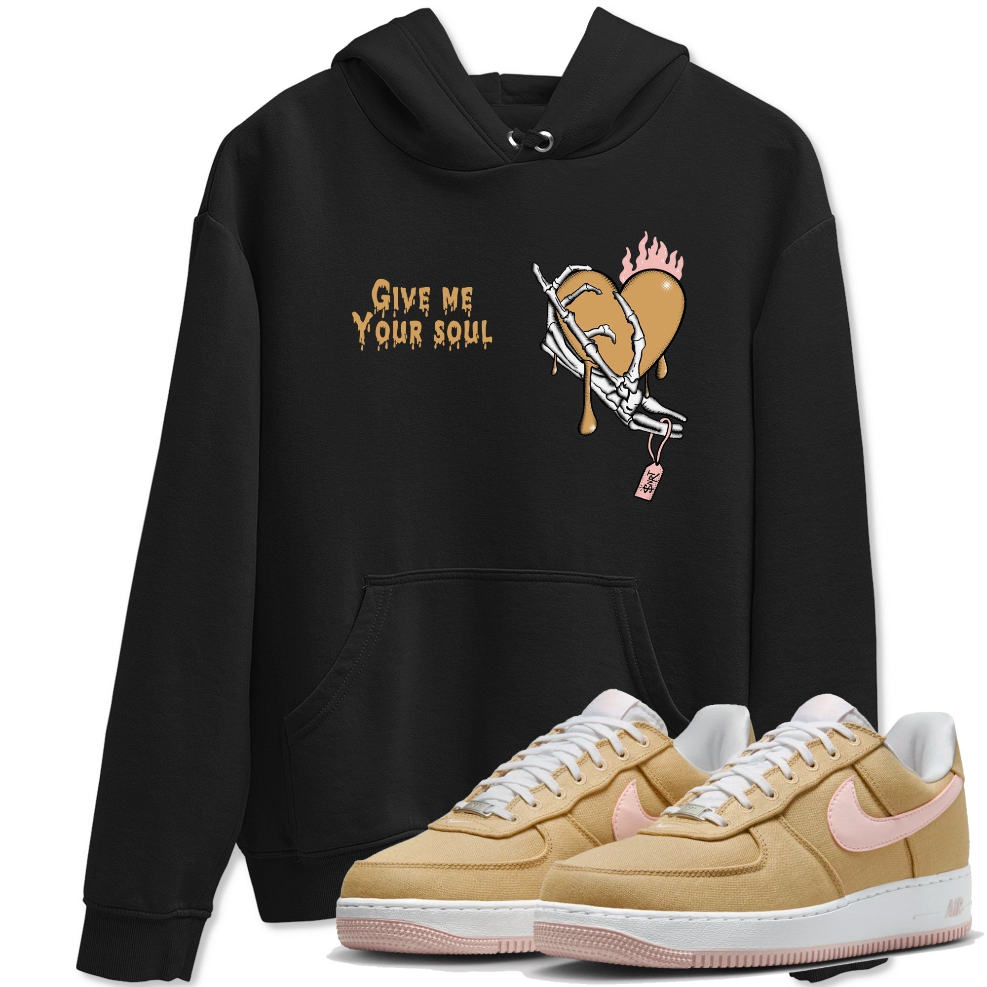 Give Me Your Soul snkmatch Tees - Air Force 1 Linen