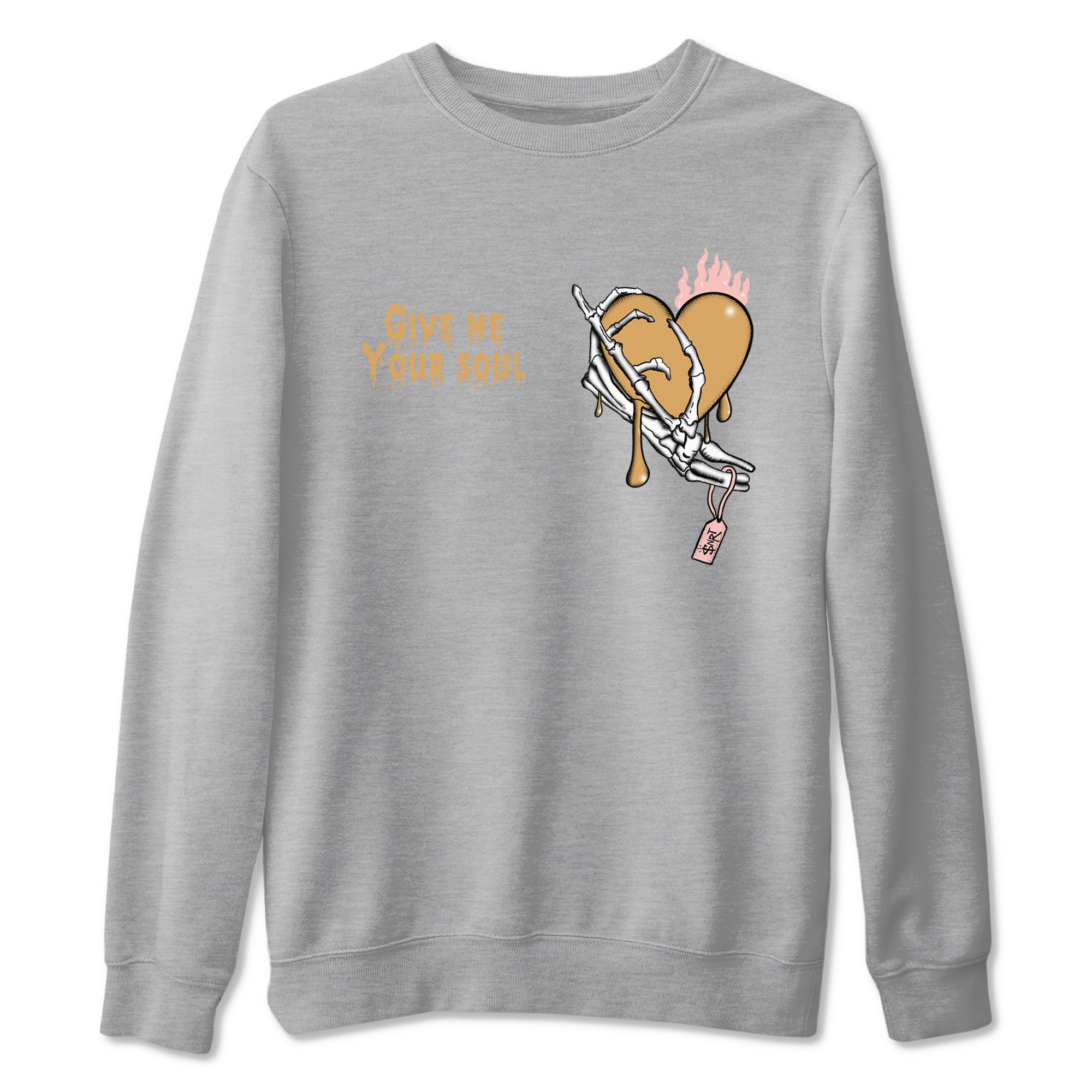Give Me Your Soul snkmatch Tees - Air Force 1 Linen