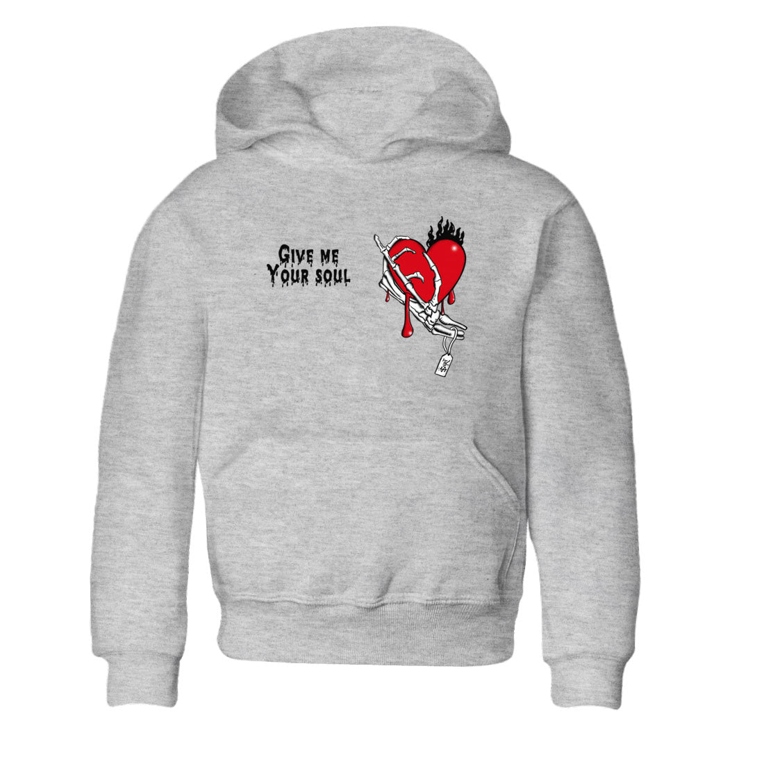 Give Me Your Soul snkmatch Tees Kids - Air Jordan 1 Black Toe Reimagined