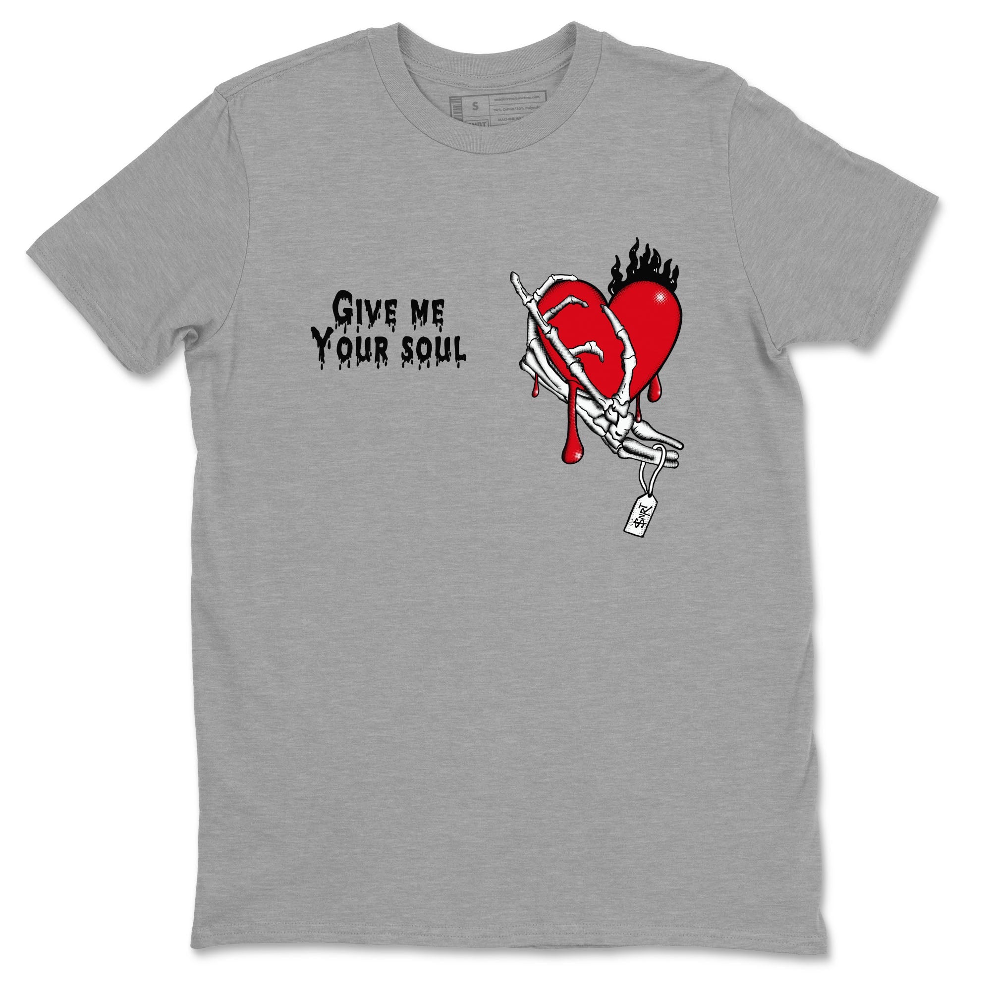 Give Me Your Soul snkmatch Tees - Air Jordan 1 Black Toe Reimagined