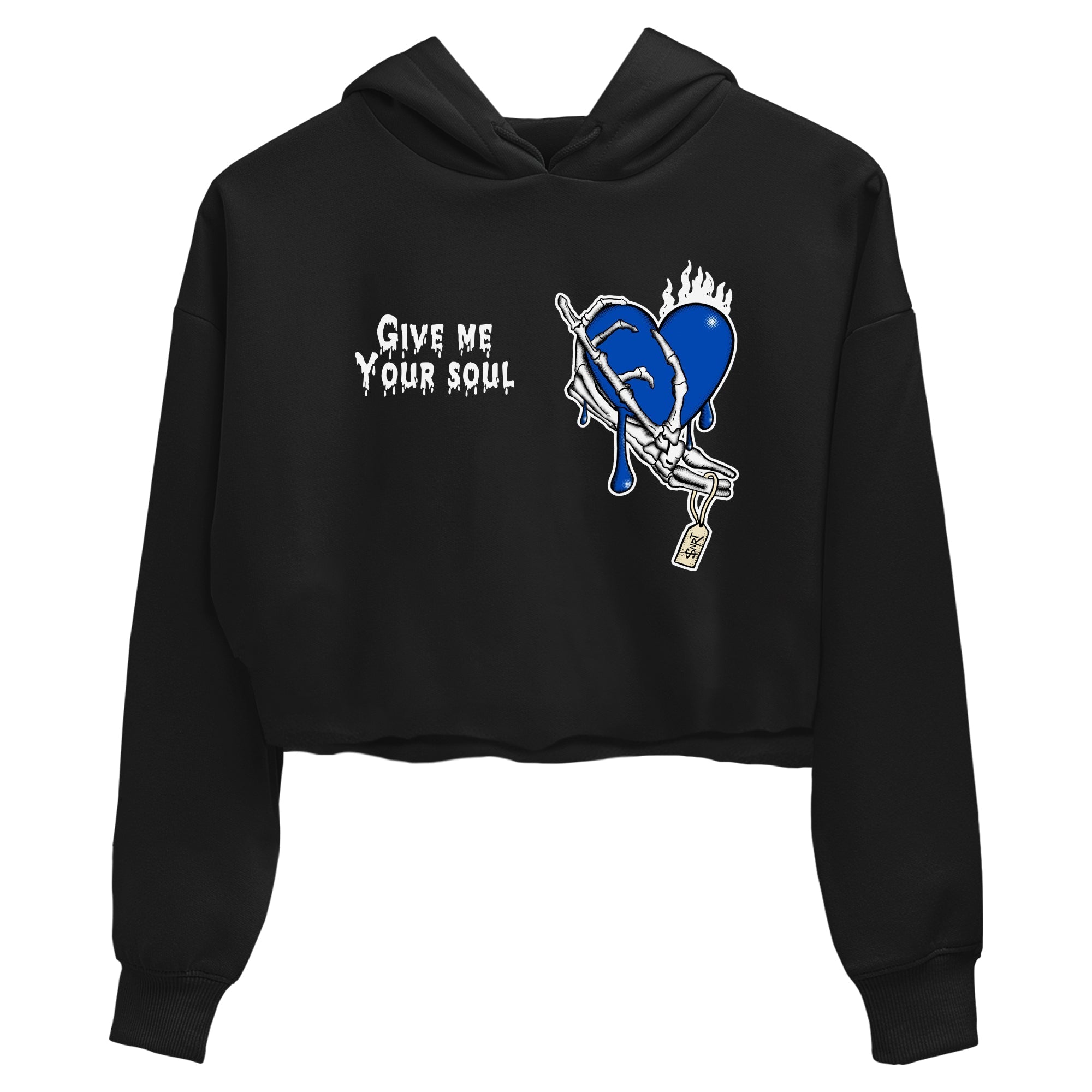 Give Me Your Soul snkmatch Women's Top - Air Jordan 1 Game Royal