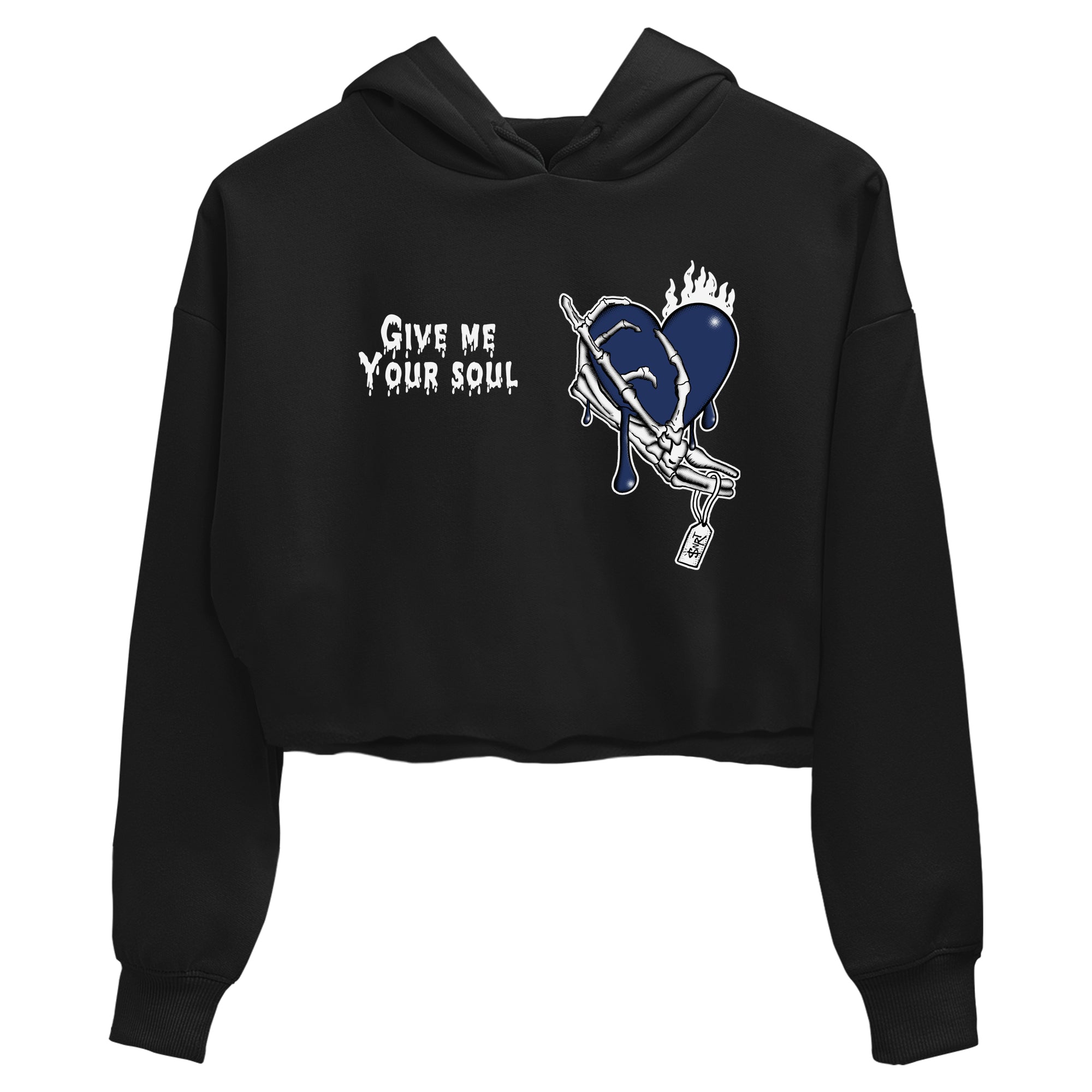Give Me Your Soul snkmatch Women's Top - Air Jordan 1 Midnight Navy