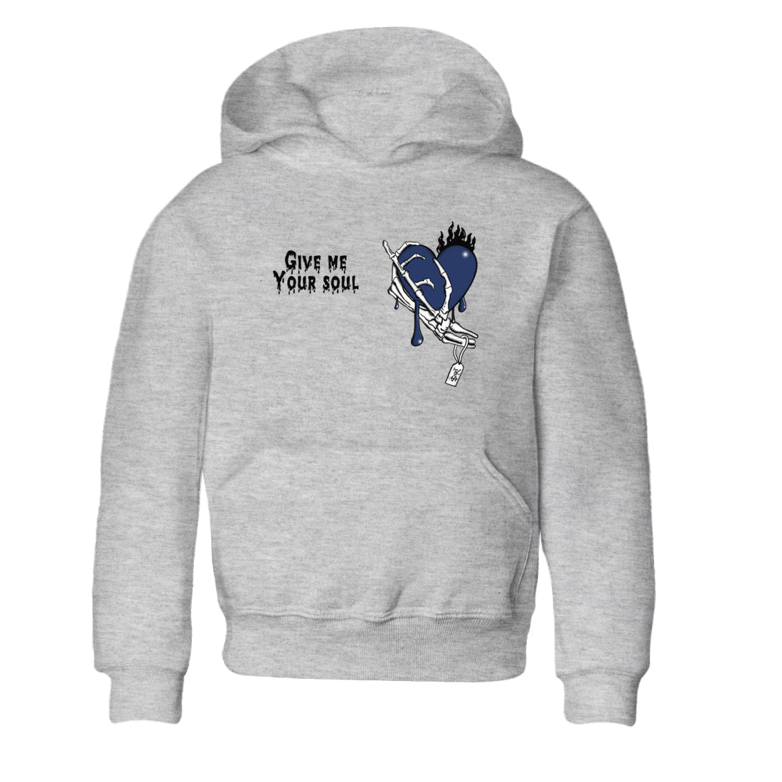 Give Me Your Soul snkmatch Tees Kids - Air Jordan 1 Midnight Navy
