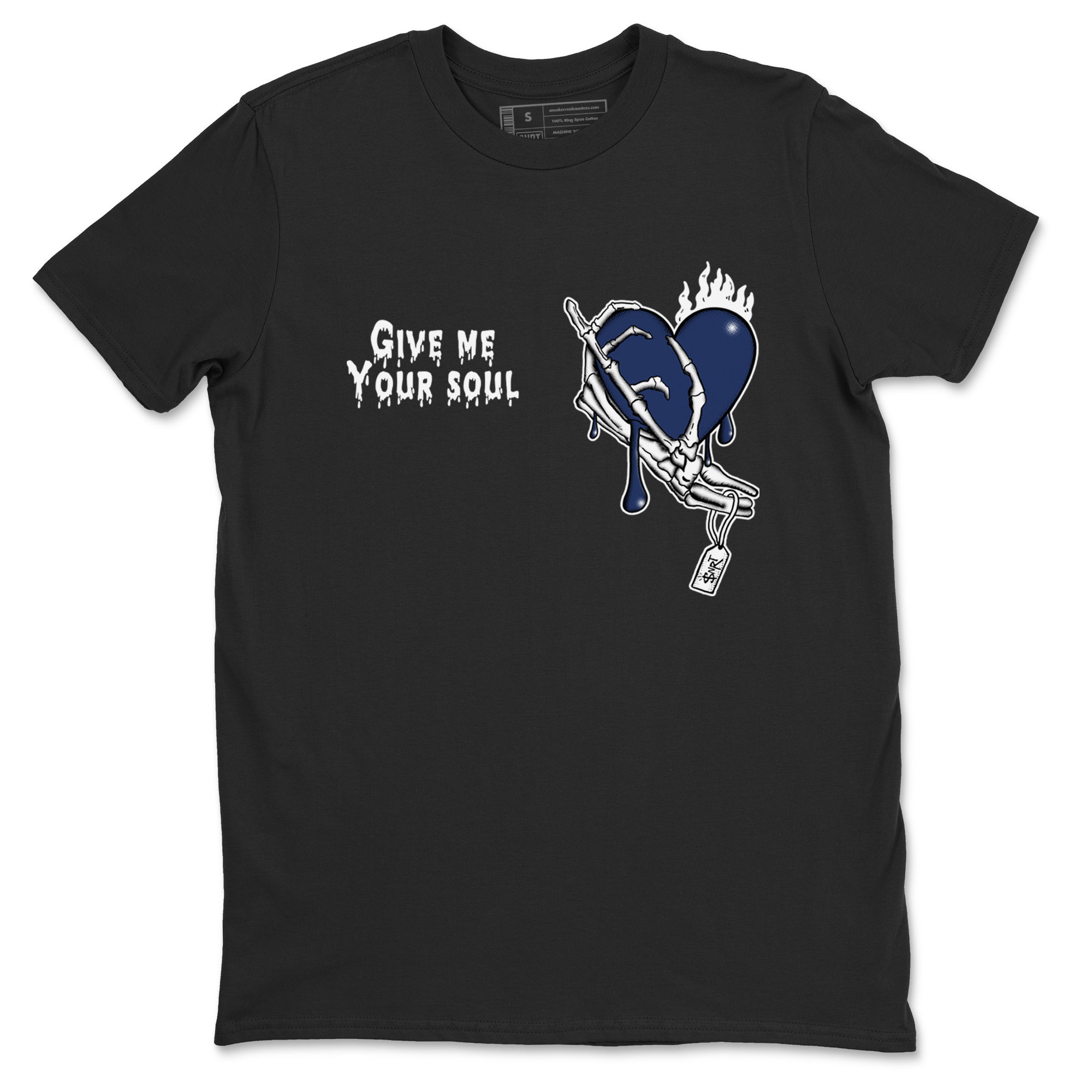 Give Me Your Soul snkmatch Tees - Air Jordan 1 Midnight Navy