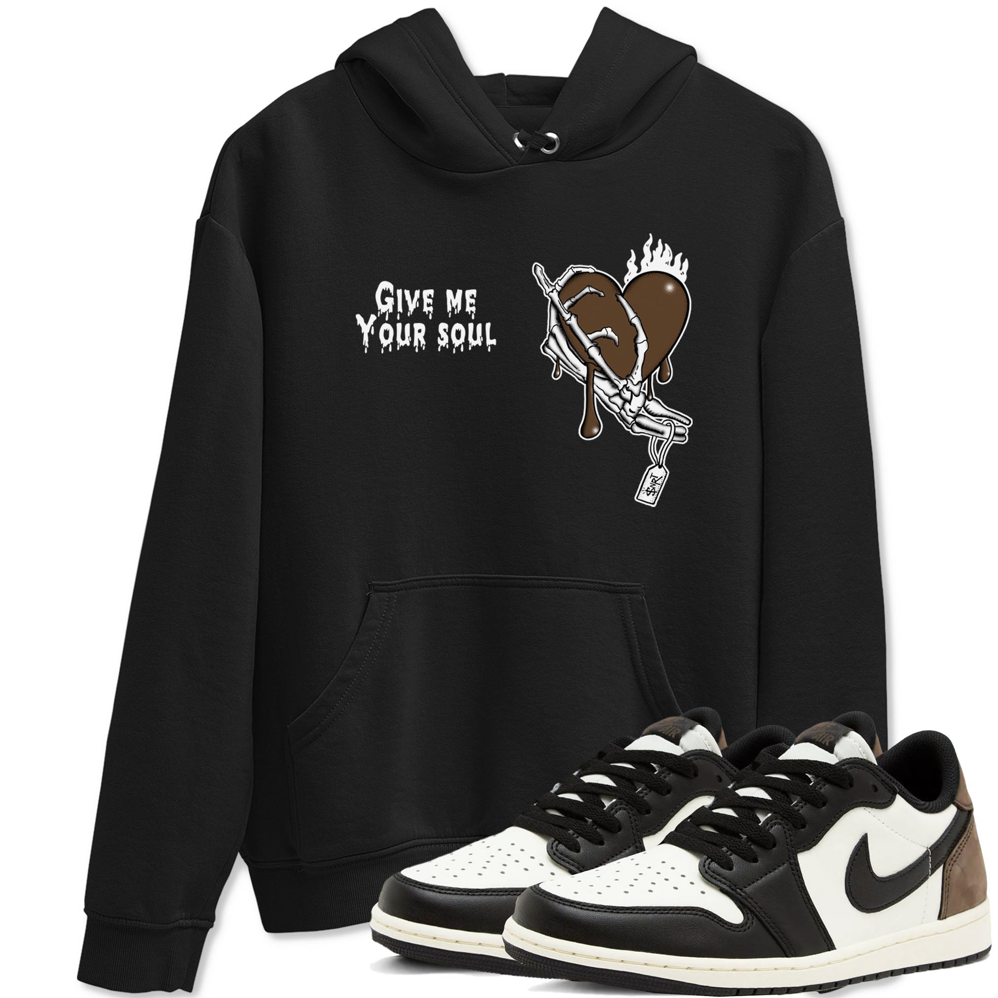 Give Me Your Soul snkmatch Tees - Air Jordan 1 Mocha