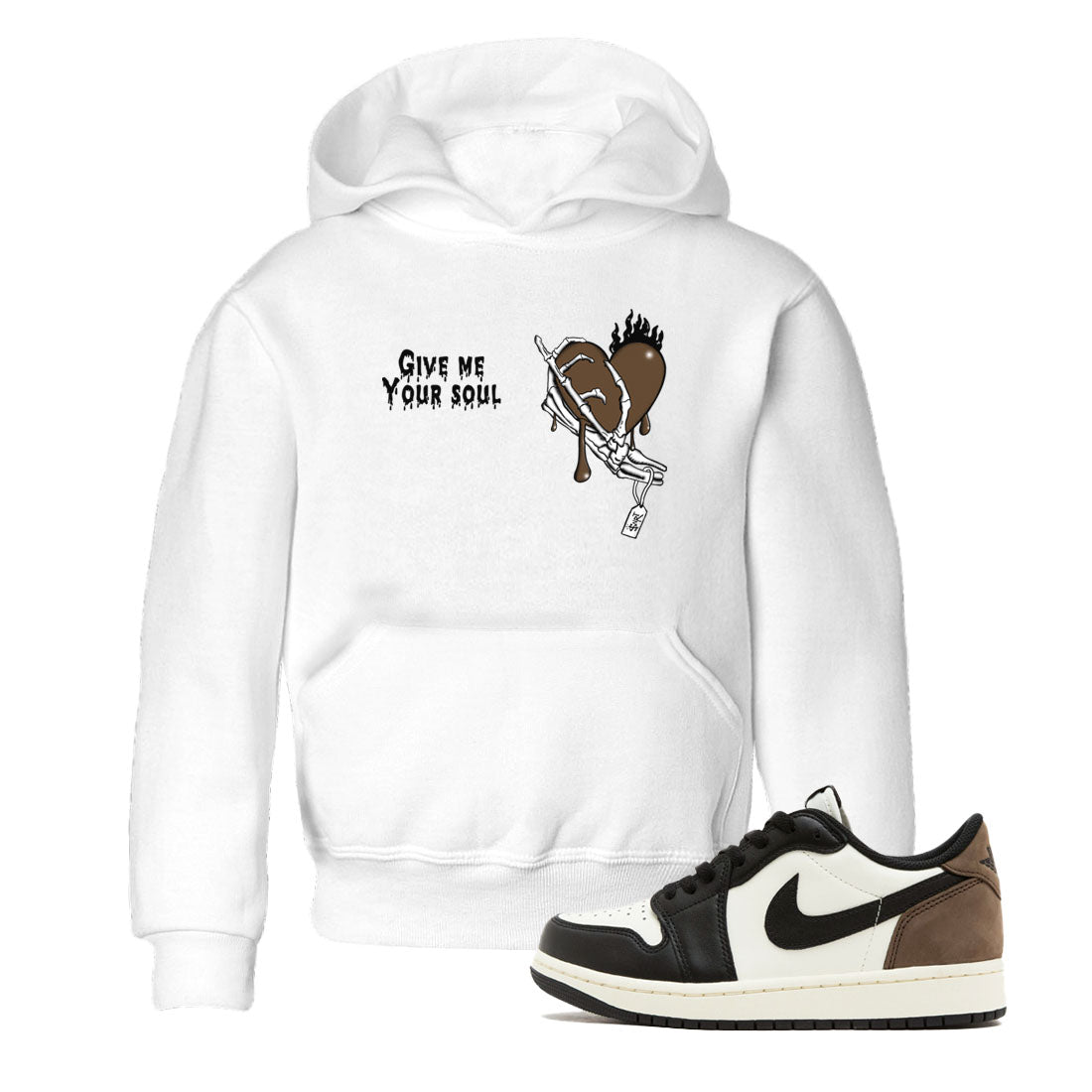 Give Me Your Soul snkmatch Tees Kids - Air Jordan 1 Mocha