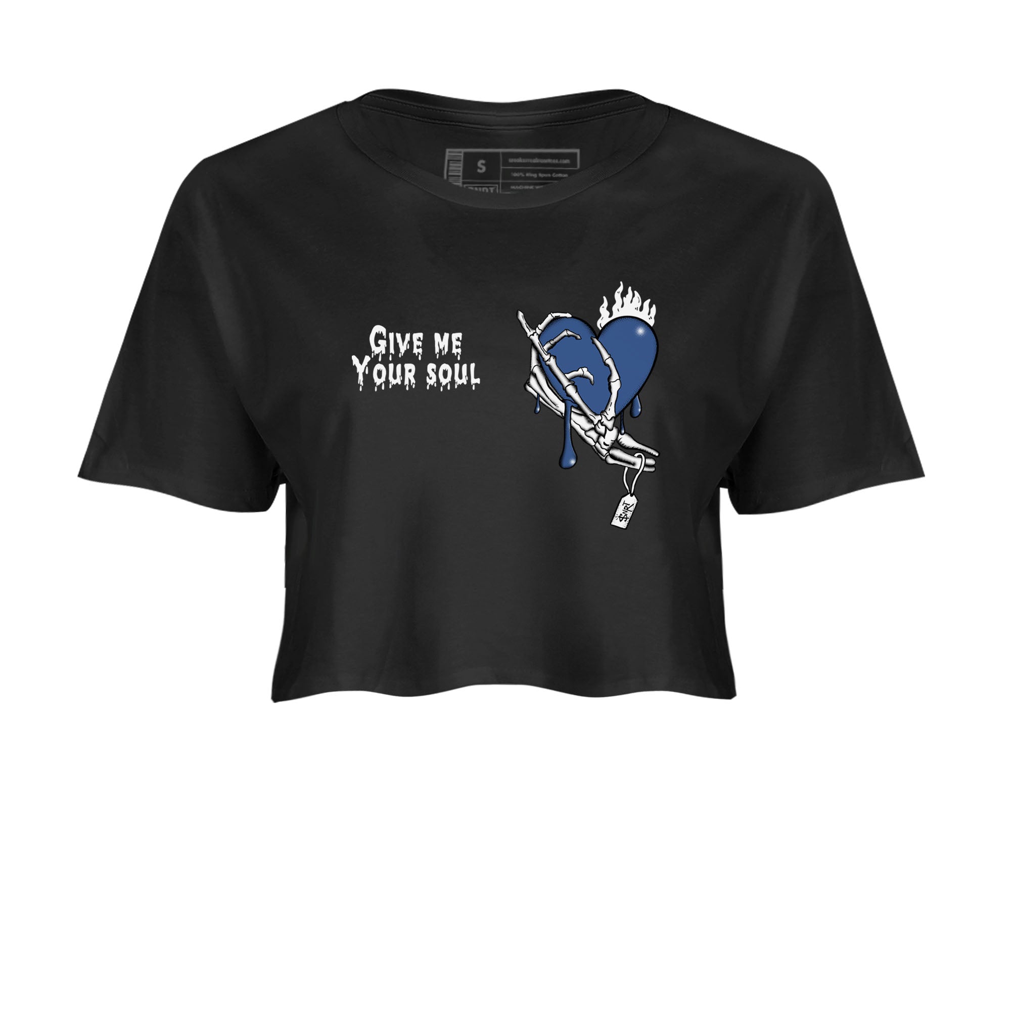 Give Me Your Soul snkmatch Women's Top - Air Jordan 11 Diffused Blue