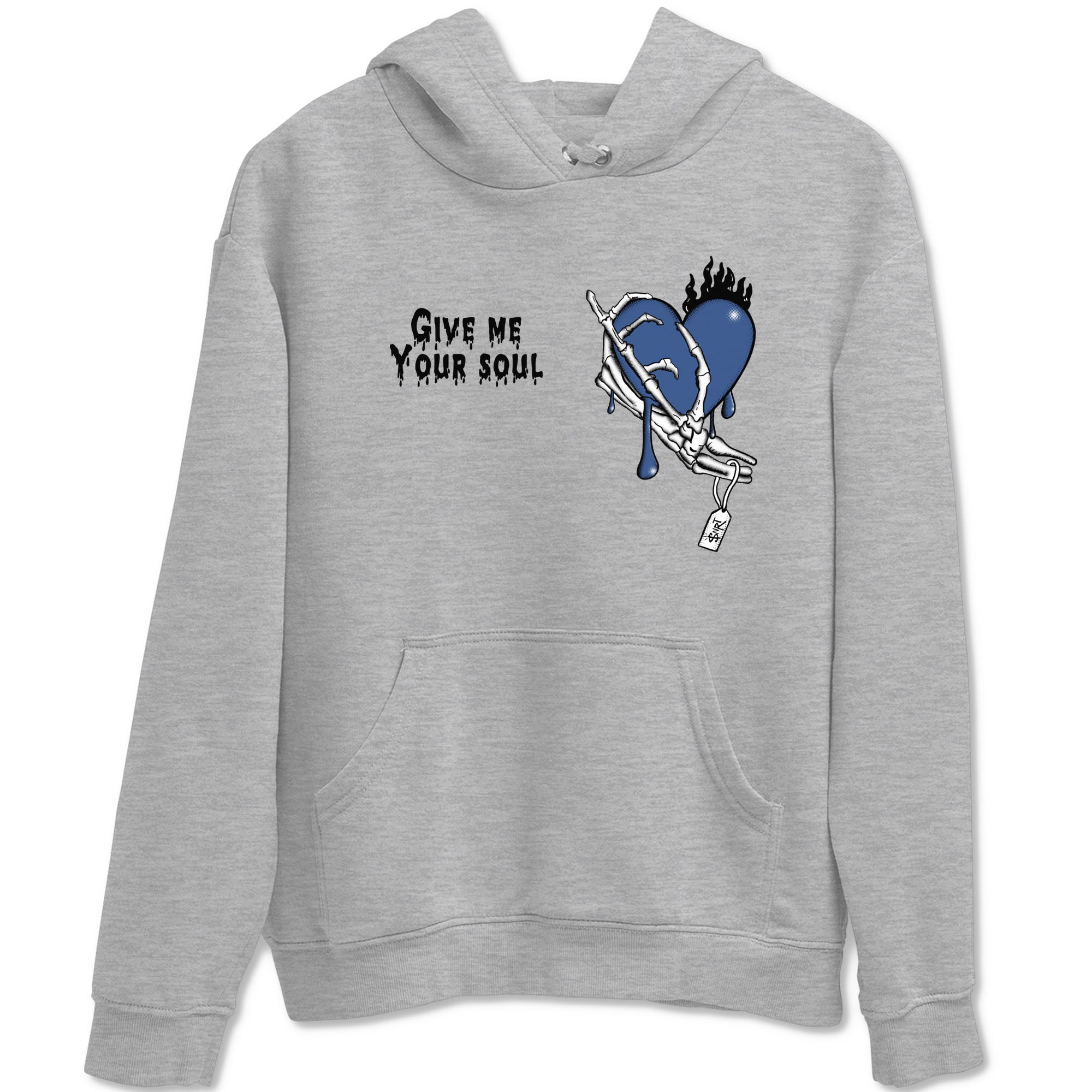 Give Me Your Soul snkmatch Tees - Air Jordan 11 Diffused Blue