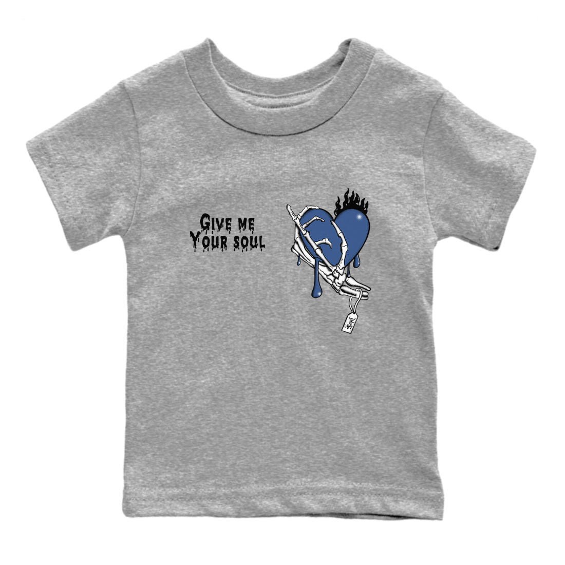 Give Me Your Soul snkmatch Tees Kids - Air Jordan 11 Diffused Blue