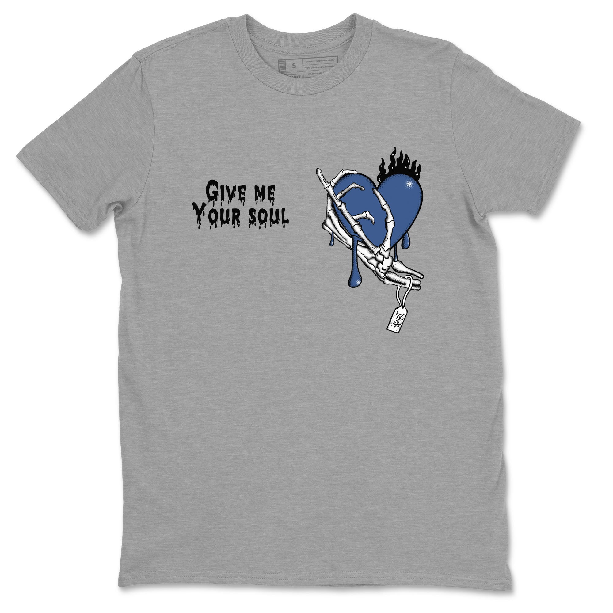Give Me Your Soul snkmatch Tees - Air Jordan 11 Diffused Blue