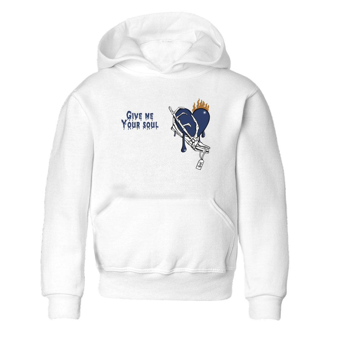 Give Me Your Soul snkmatch Tees Kids - Air Jordan 13 Midnight Navy