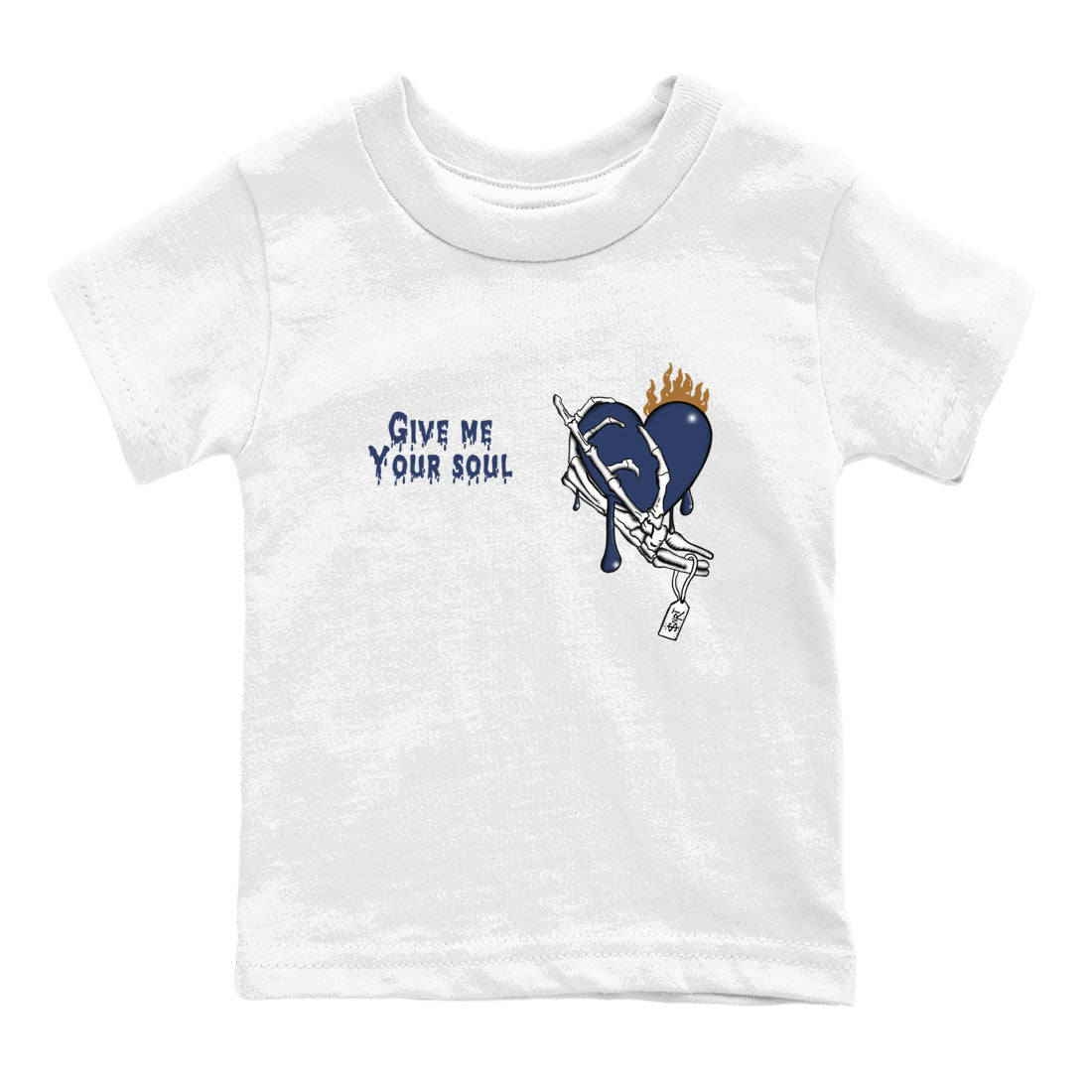 Give Me Your Soul snkmatch Tees Kids - Air Jordan 13 Midnight Navy