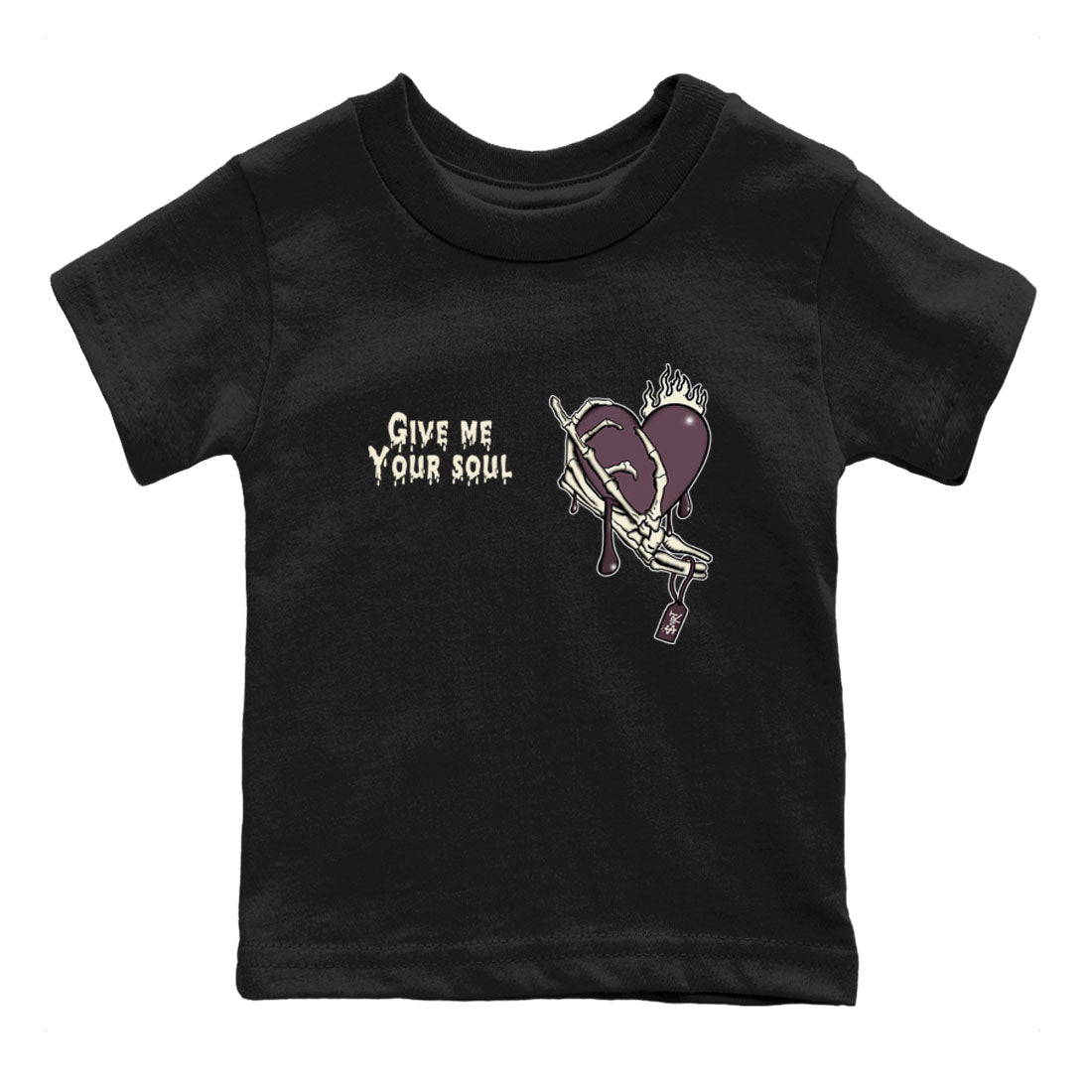 Give Me Your Soul snkmatch Tees Kids - Air Jordan 3 A Ma Maniere x Black
