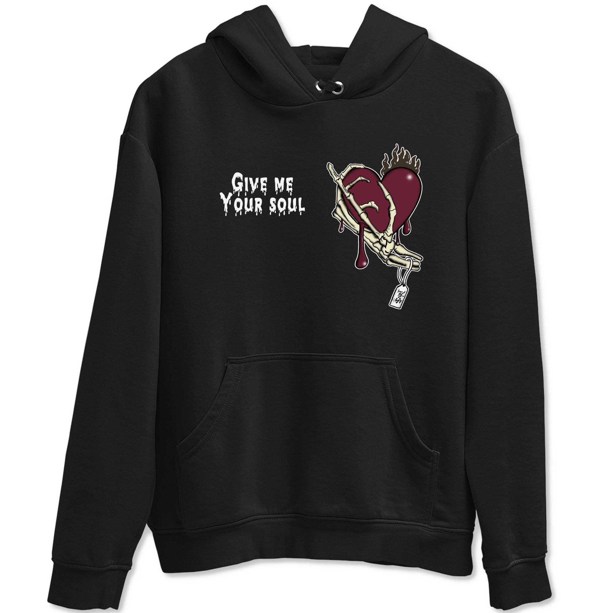 Give Me Your Soul snkmatch Tees - Air Jordan 3 A Ma Maniere x Burgundy Crush