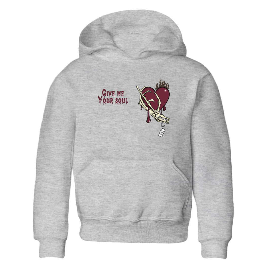 Give Me Your Soul snkmatch Tees Kids - Air Jordan 3 A Ma Maniere x Burgundy Crush