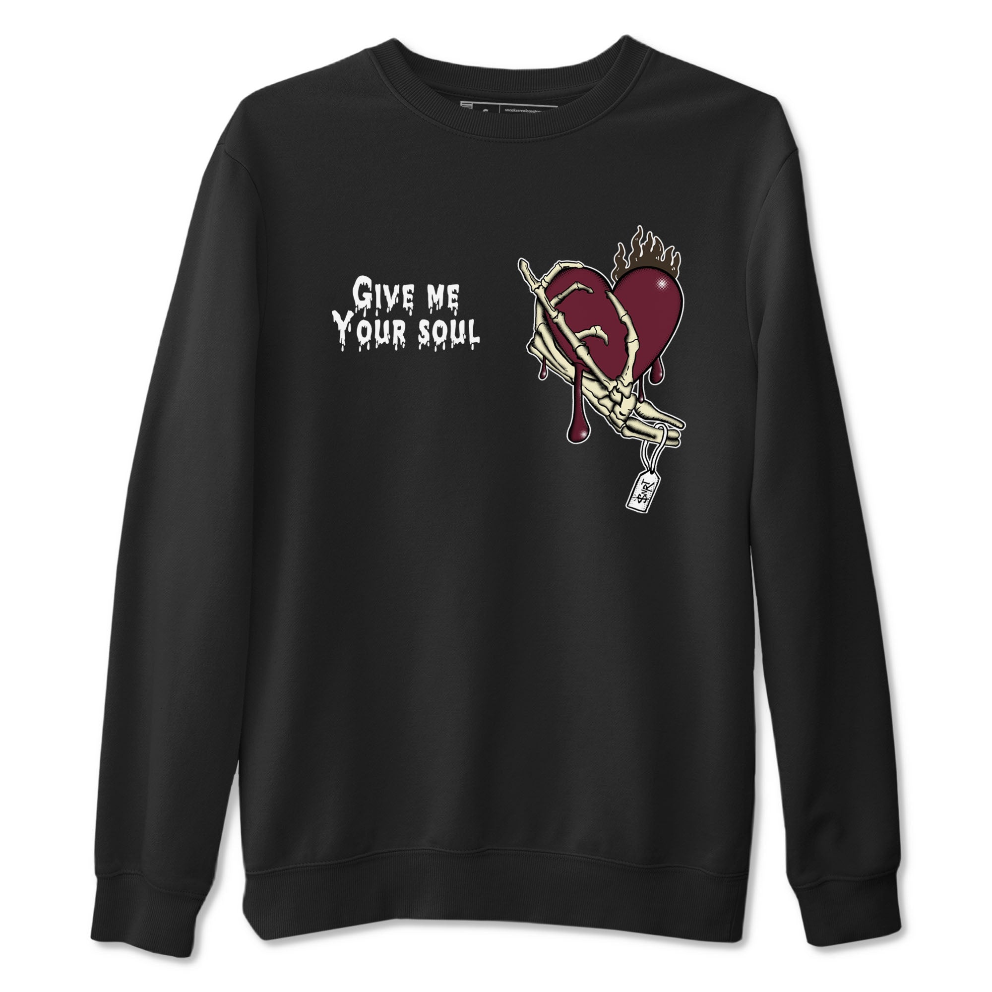 Give Me Your Soul snkmatch Tees - Air Jordan 3 A Ma Maniere x Burgundy Crush