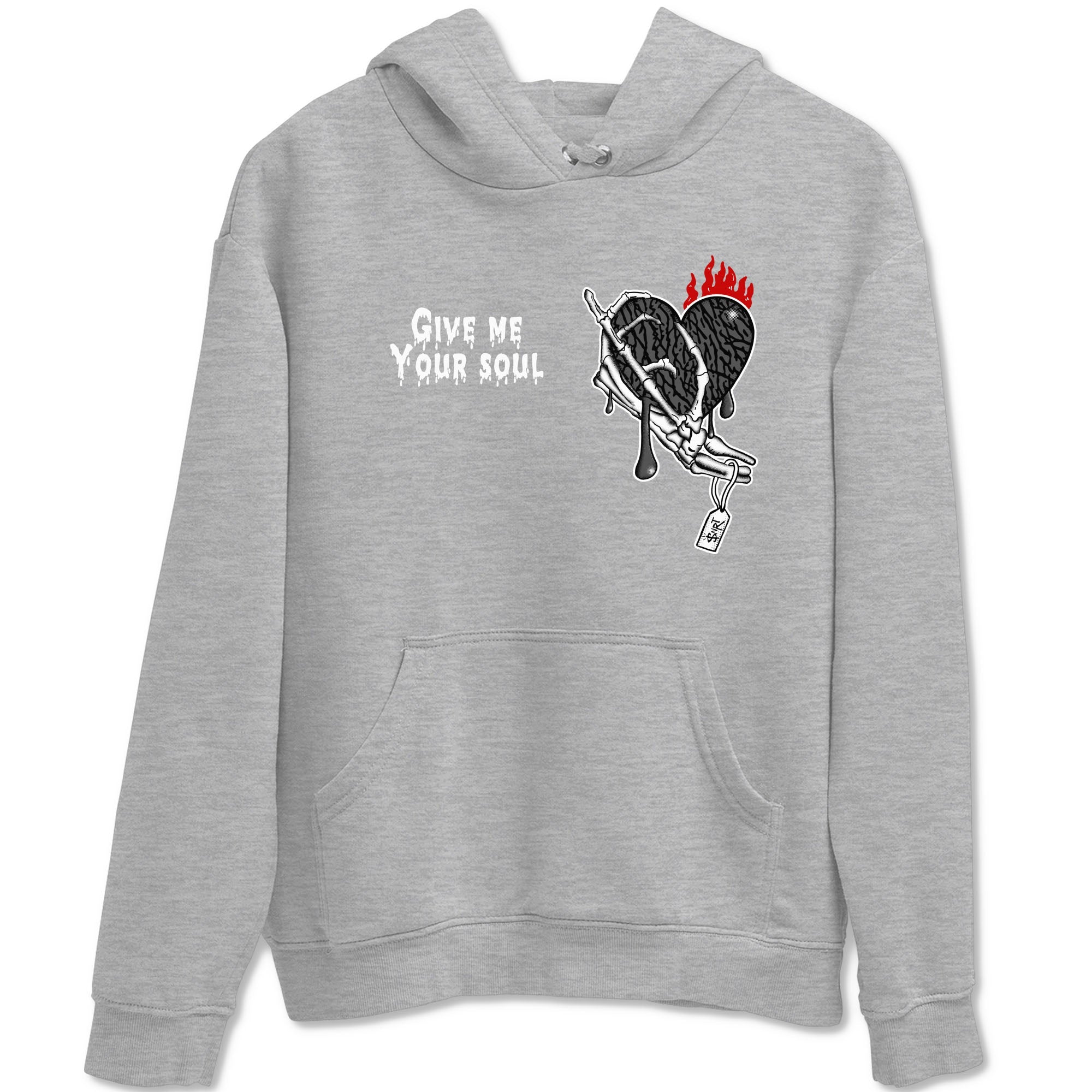 Give Me Your Soul snkmatch Tees - Air Jordan 3 Cement Grey