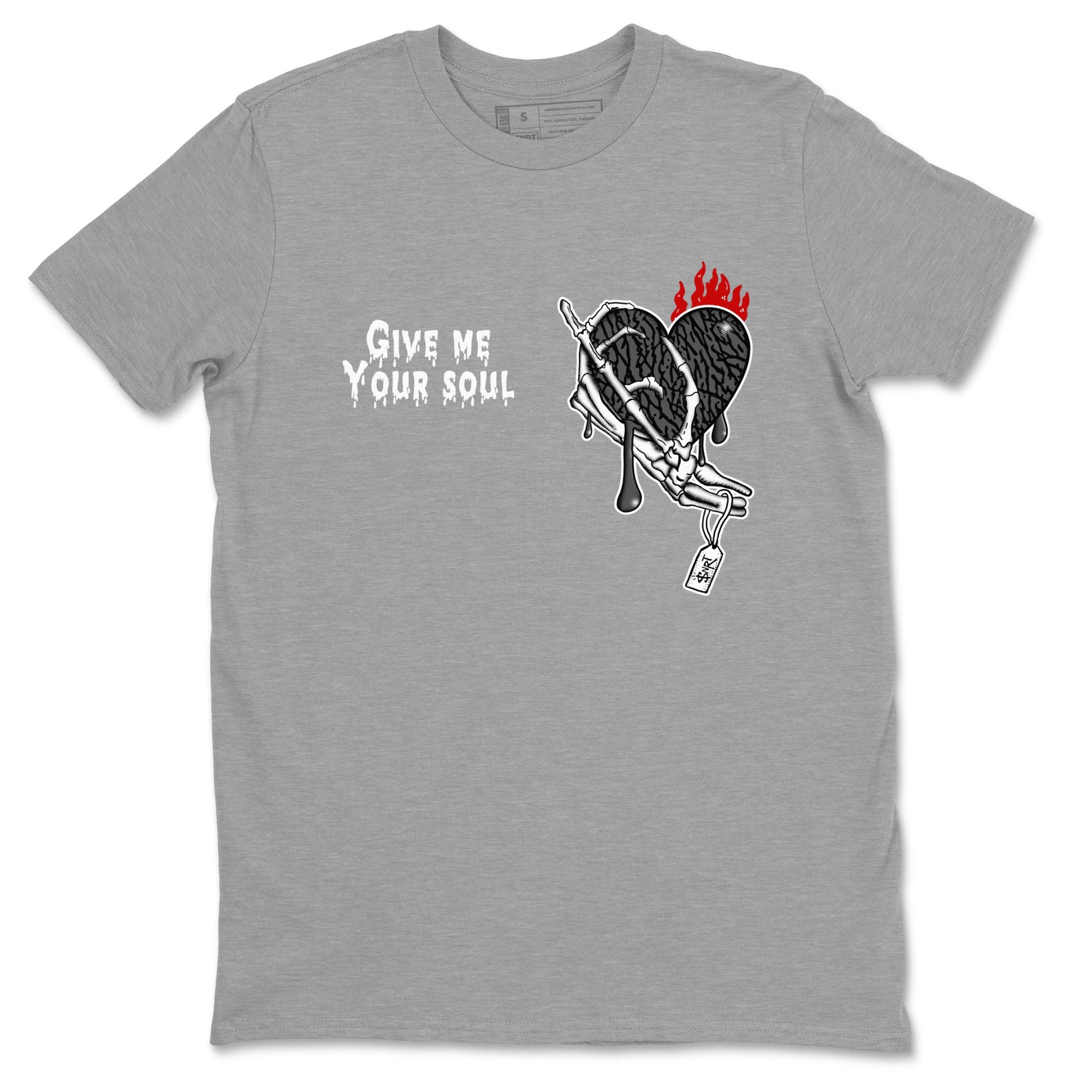 Give Me Your Soul snkmatch Tees - Air Jordan 3 Cement Grey