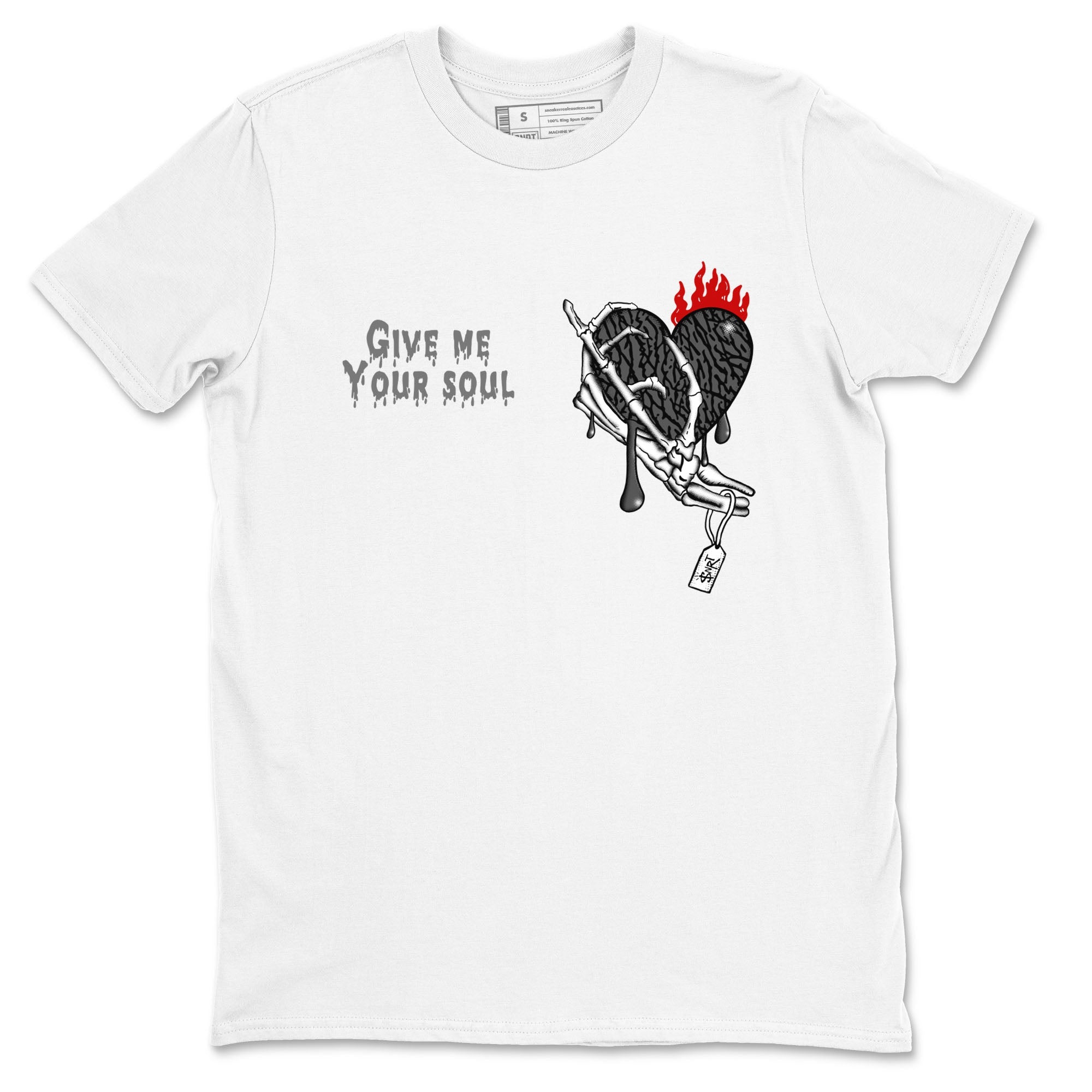 Give Me Your Soul snkmatch Tees - Air Jordan 3 Cement Grey