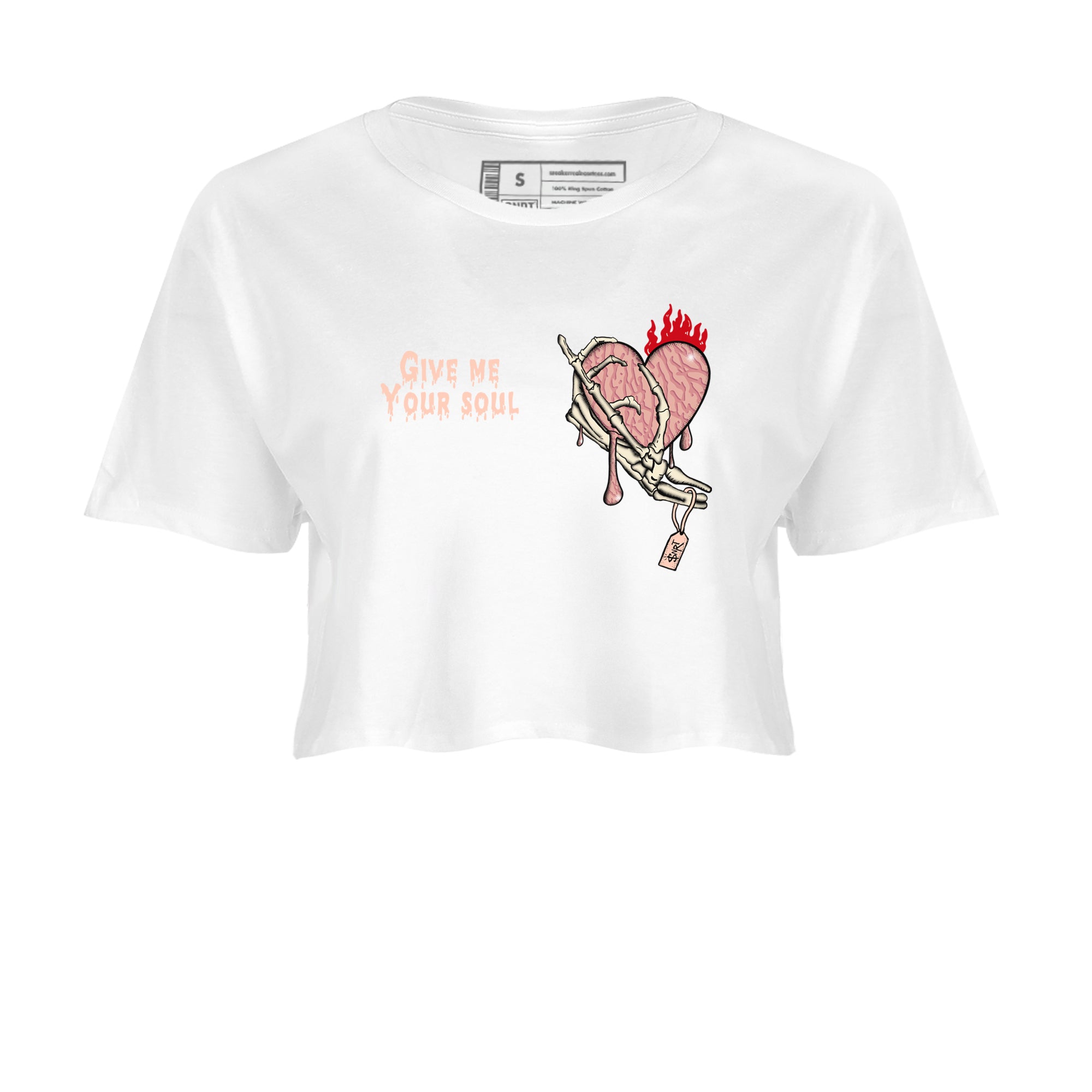 Give Me Your Soul snkmatch Women's Top - Air Jordan 3 Valentines Day