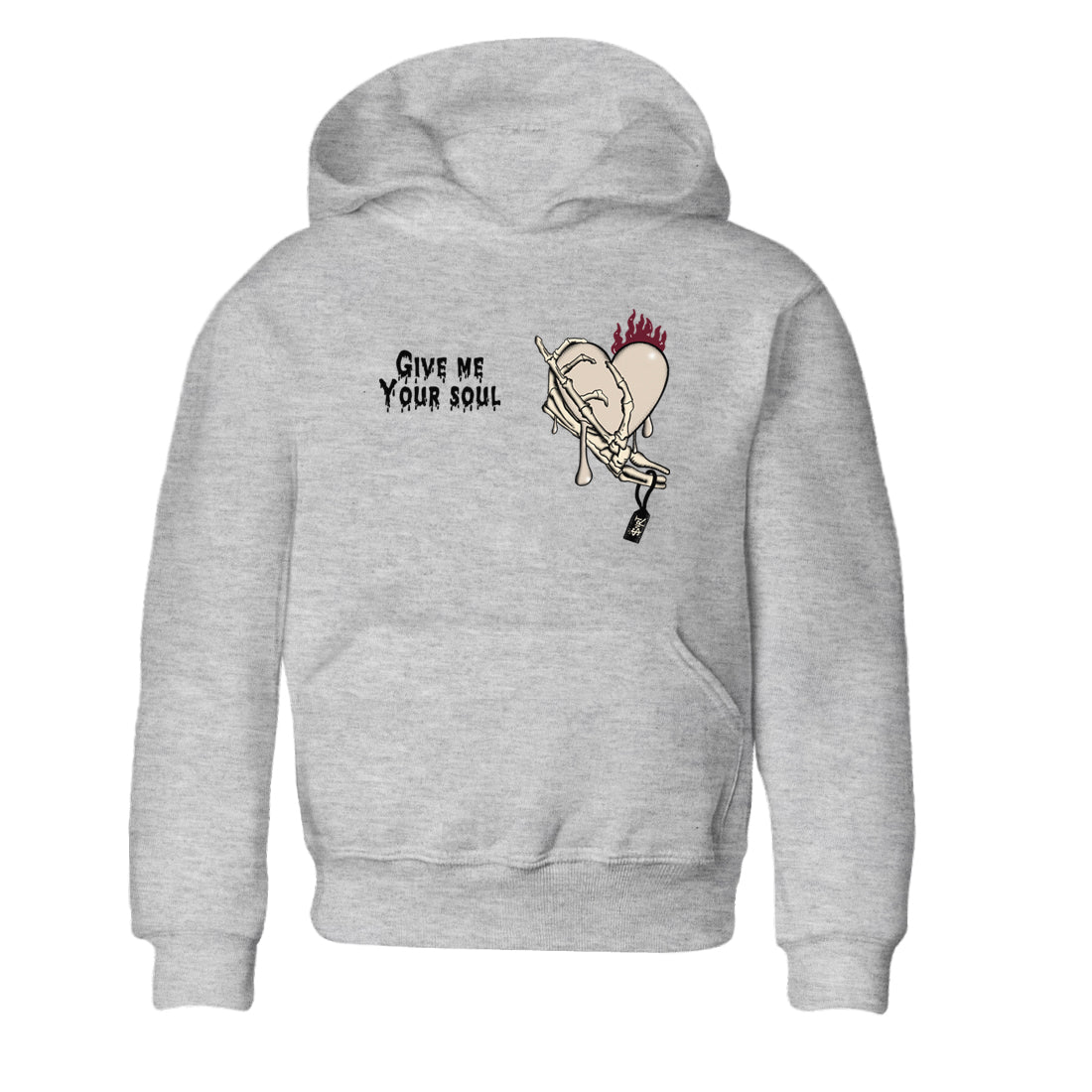 Give Me Your Soul snkmatch Tees Kids - Air Jordan 4 A Ma Maniere x Fossil Stone