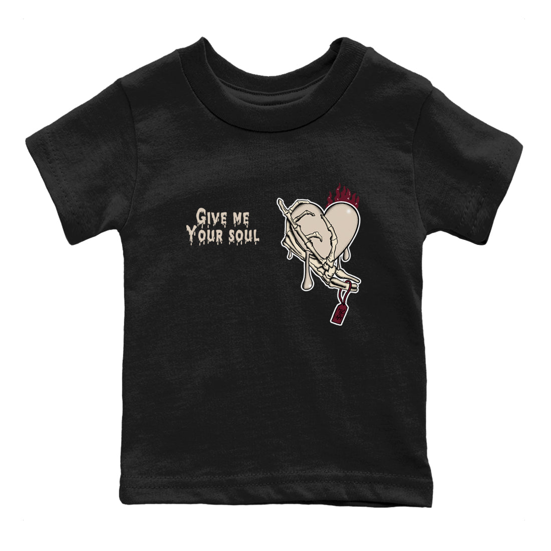 Give Me Your Soul snkmatch Tees Kids - Air Jordan 4 A Ma Maniere x Fossil Stone