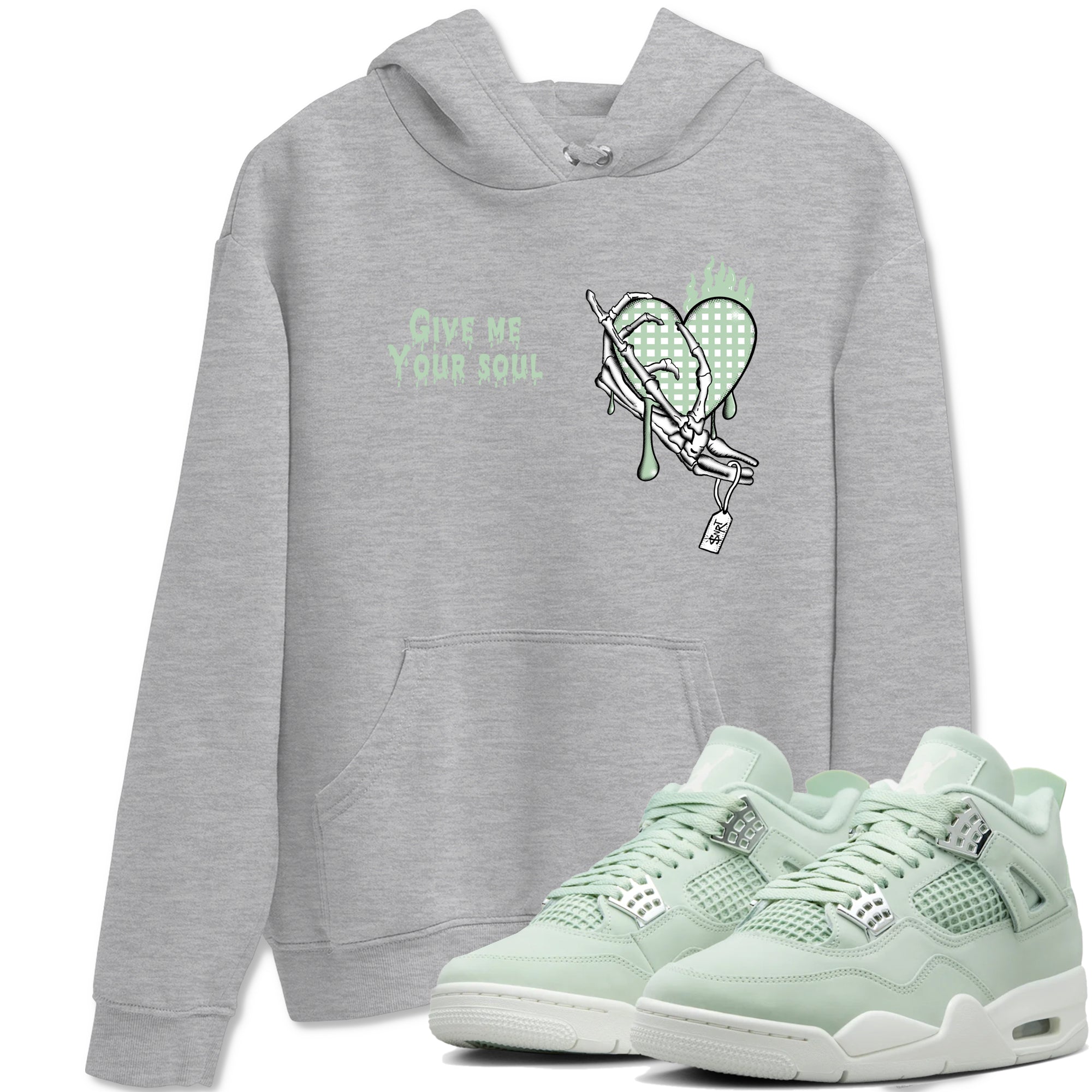 Give Me Your Soul snkmatch Tees - Air Jordan 4 Abundance
