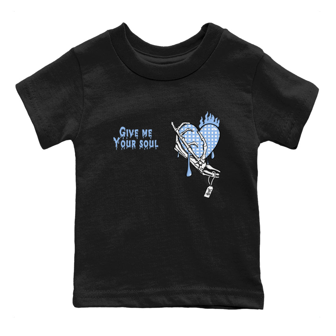 Give Me Your Soul snkmatch Tees Kids - Air Jordan 4 Aluminum