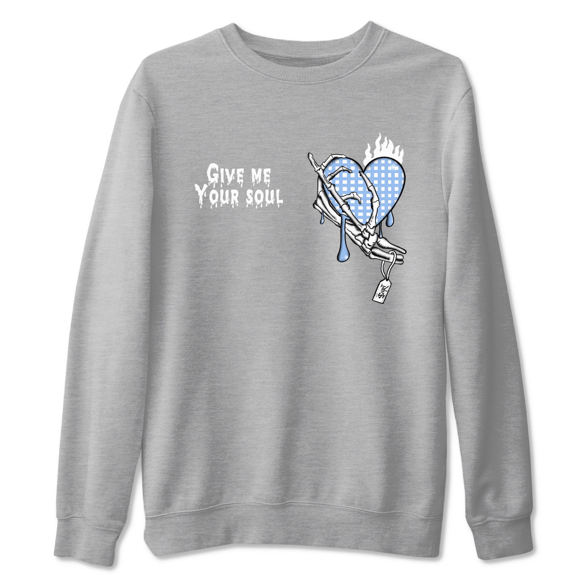 Give Me Your Soul snkmatch Tees - Air Jordan 4 Aluminum
