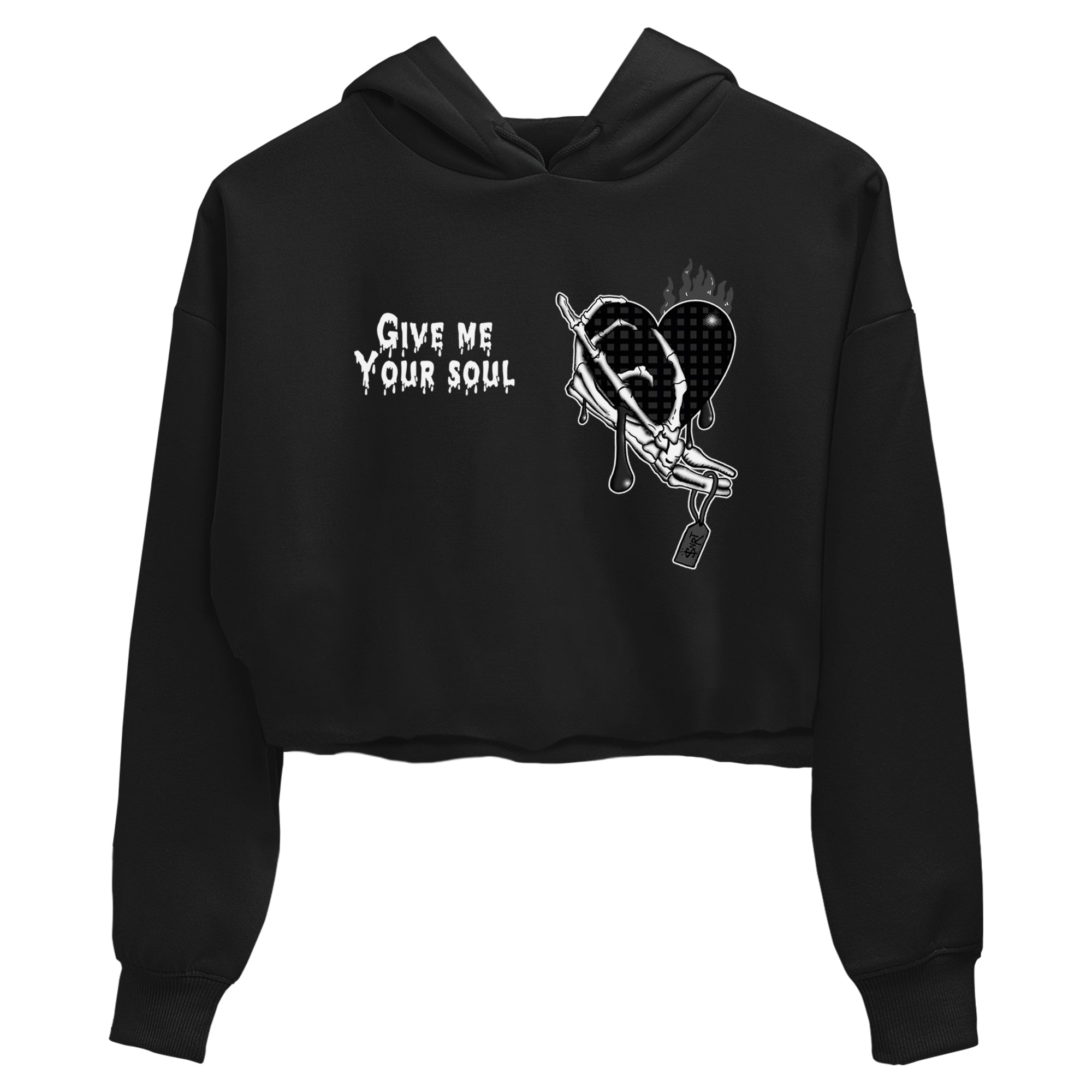 Give Me Your Soul snkmatch Women's Top - Air Jordan 4 Black Cat