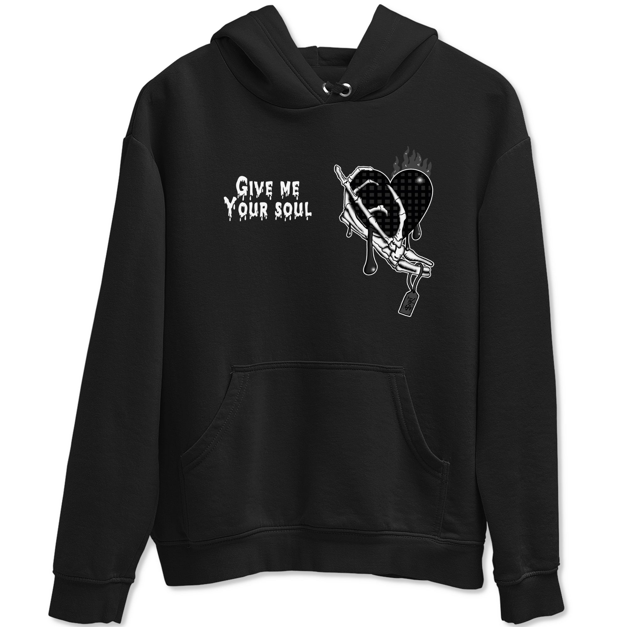 Give Me Your Soul snkmatch Tees - Air Jordan 4 Black Cat