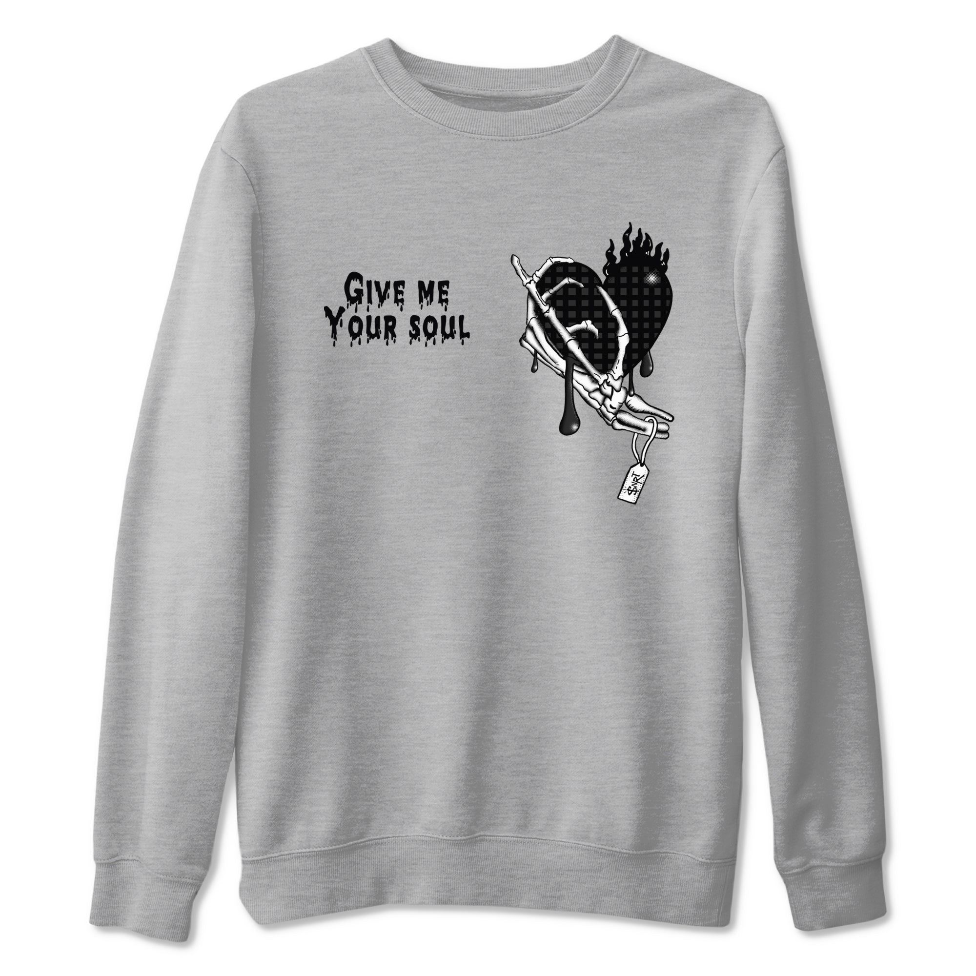 Give Me Your Soul snkmatch Tees - Air Jordan 4 Black Cat