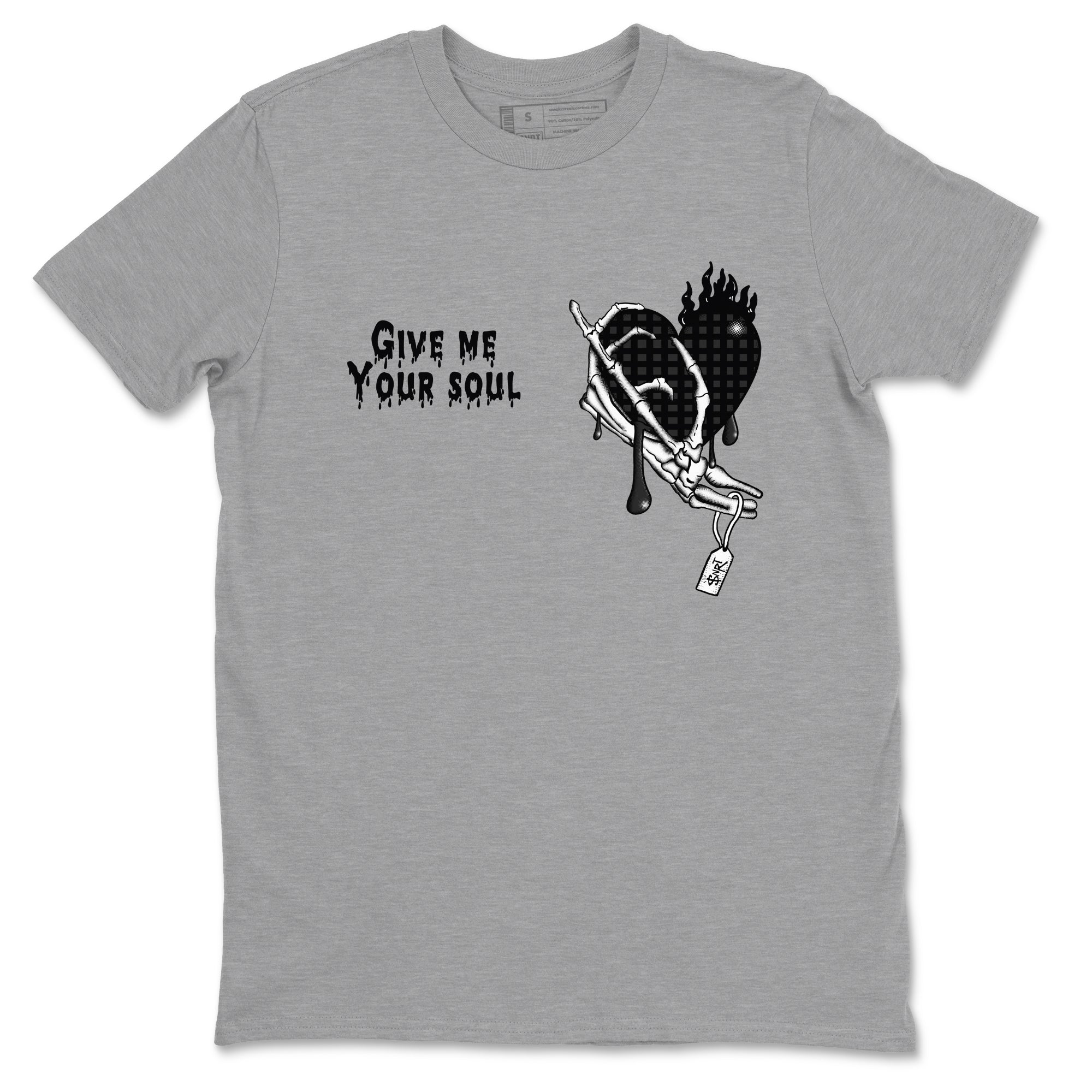 Give Me Your Soul snkmatch Tees - Air Jordan 4 Black Cat