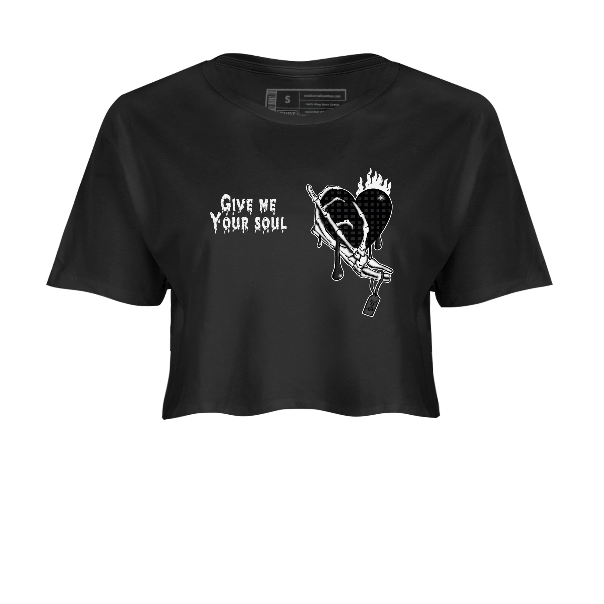 Give Me Your Soul snkmatch Women's Top - Air Jordan 4 Fear