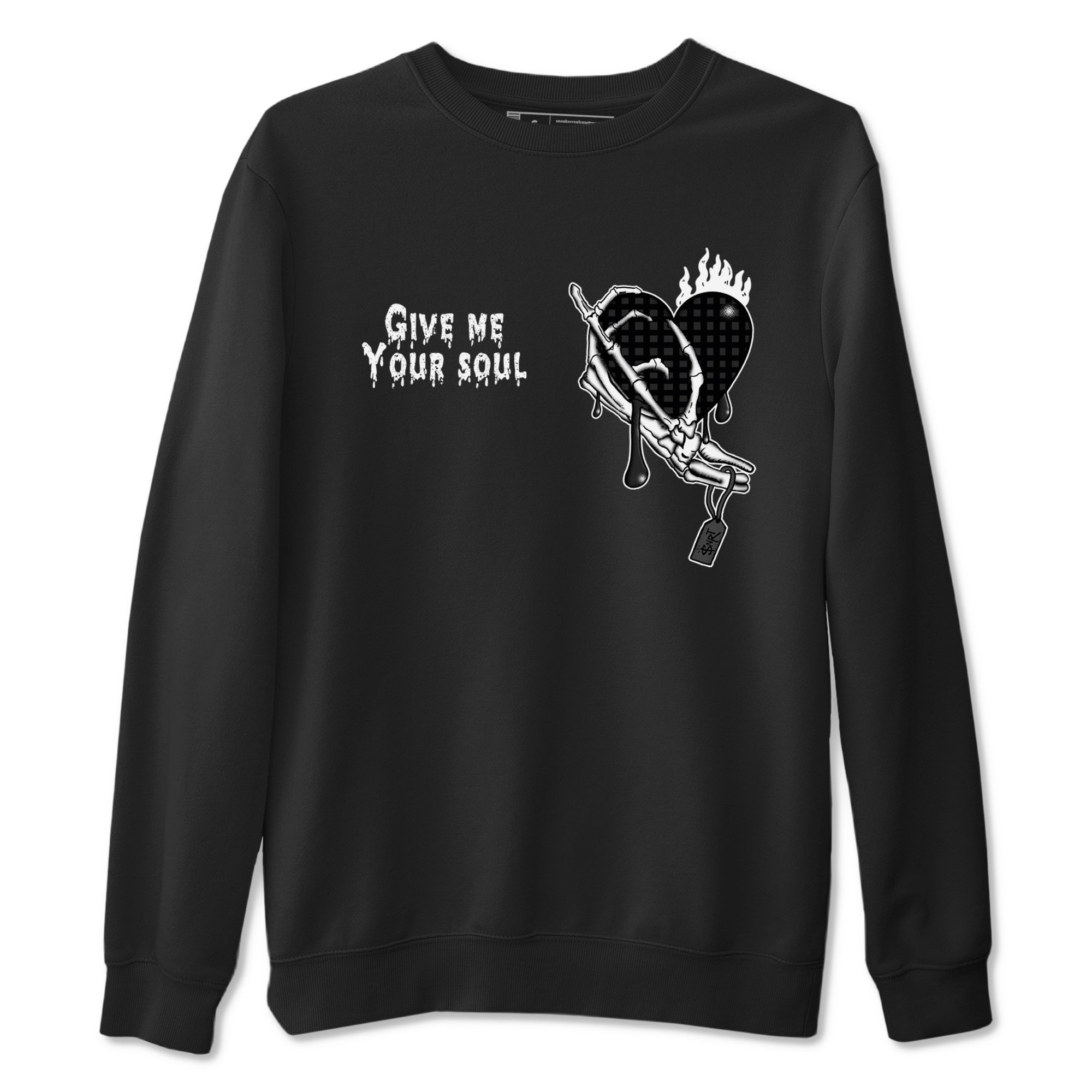 Give Me Your Soul snkmatch Tees - Air Jordan 4 Fear