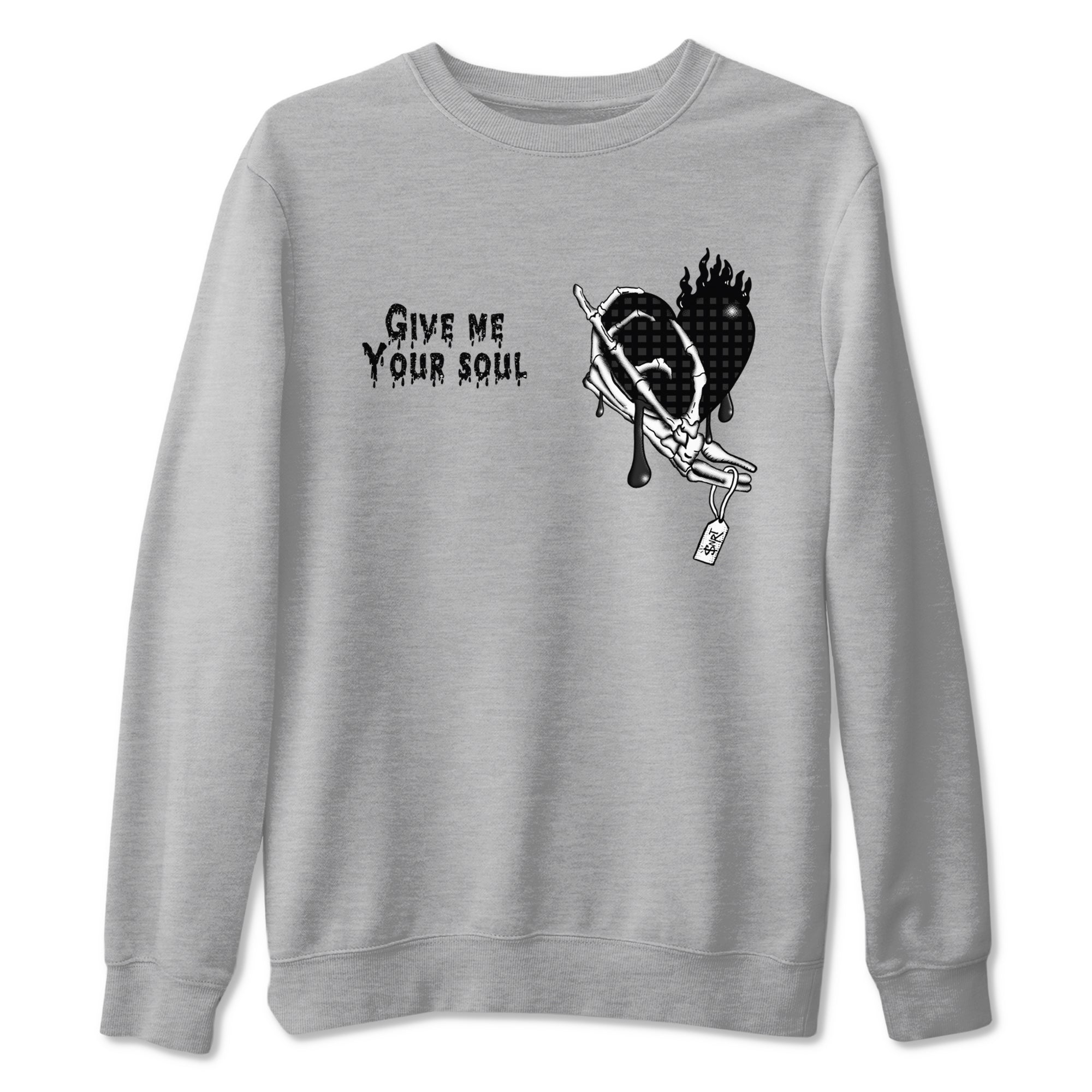 Give Me Your Soul snkmatch Tees - Air Jordan 4 Fear