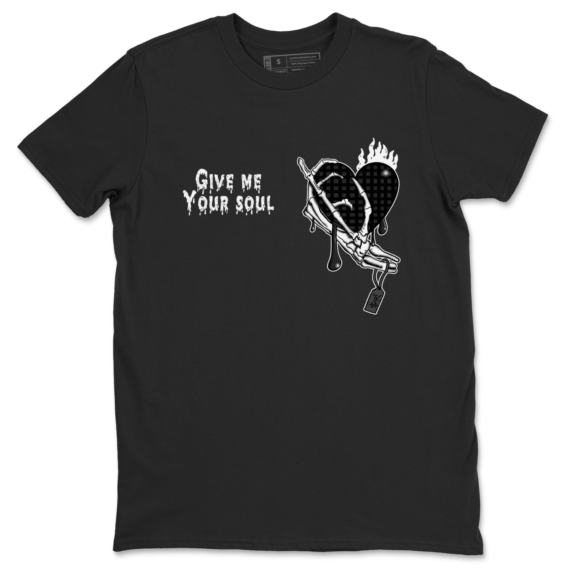 Give Me Your Soul snkmatch Tees - Air Jordan 4 Fear