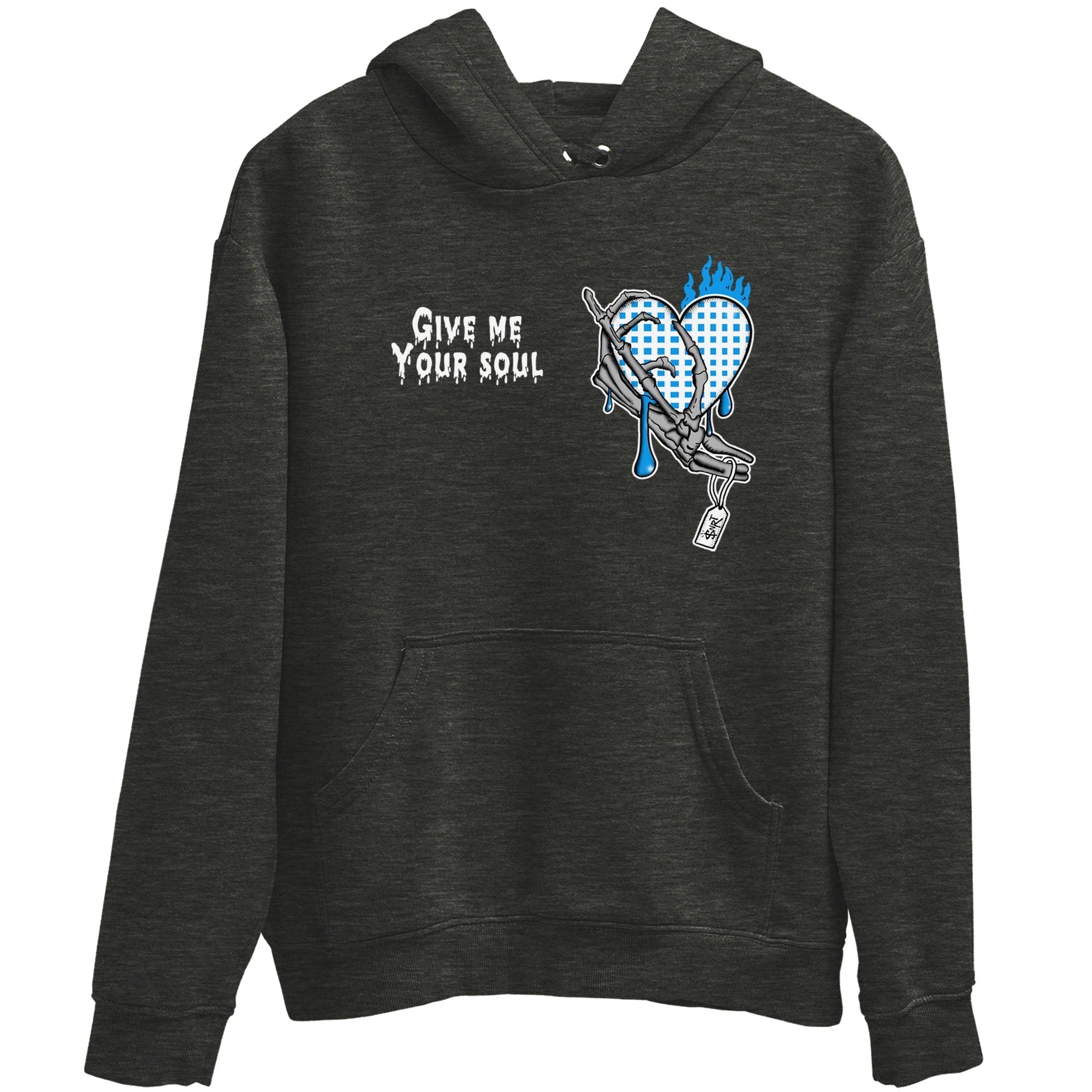 Give Me Your Soul snkmatch Tees - Air Jordan 4 Military Blue