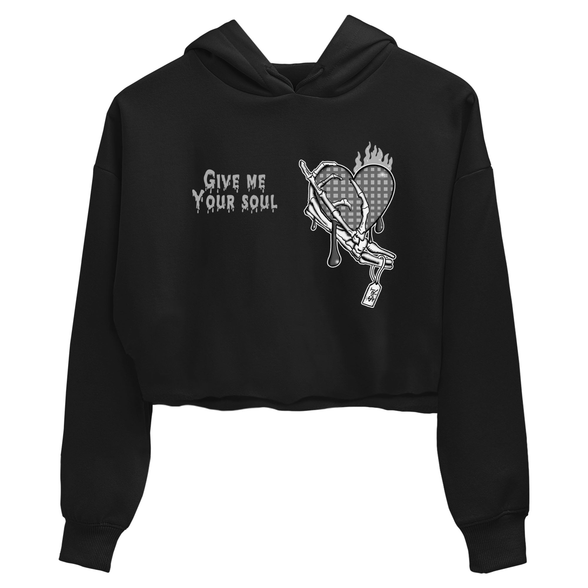 Give Me Your Soul snkmatch Women's Top - Air Jordan 4 Wet Cement