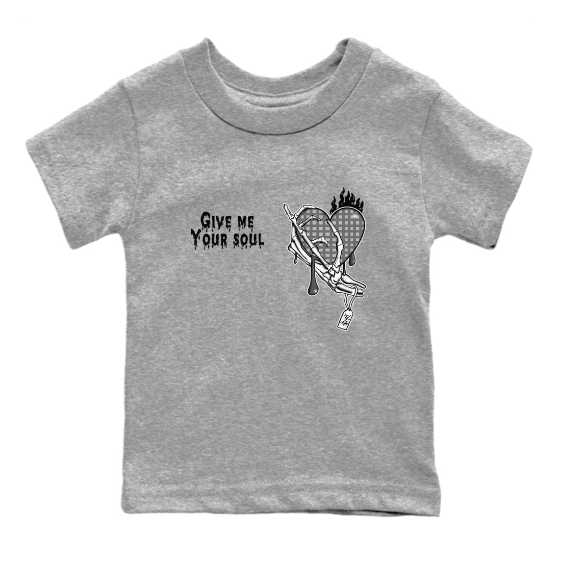 Give Me Your Soul snkmatch Tees Kids - Air Jordan 4 Wet Cement